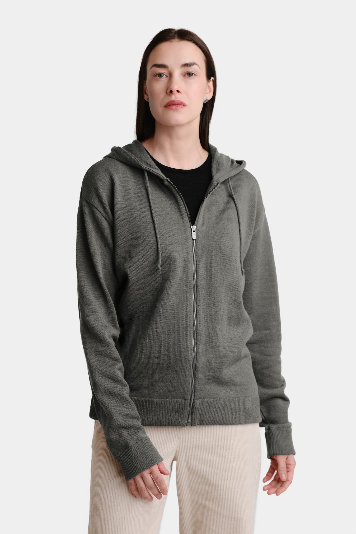 HOODIE ZIP zip hoodie, cypress | Alpa