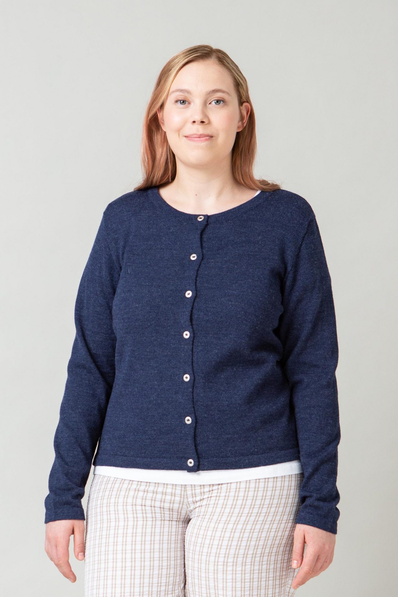 Cardigan Indigo Serene