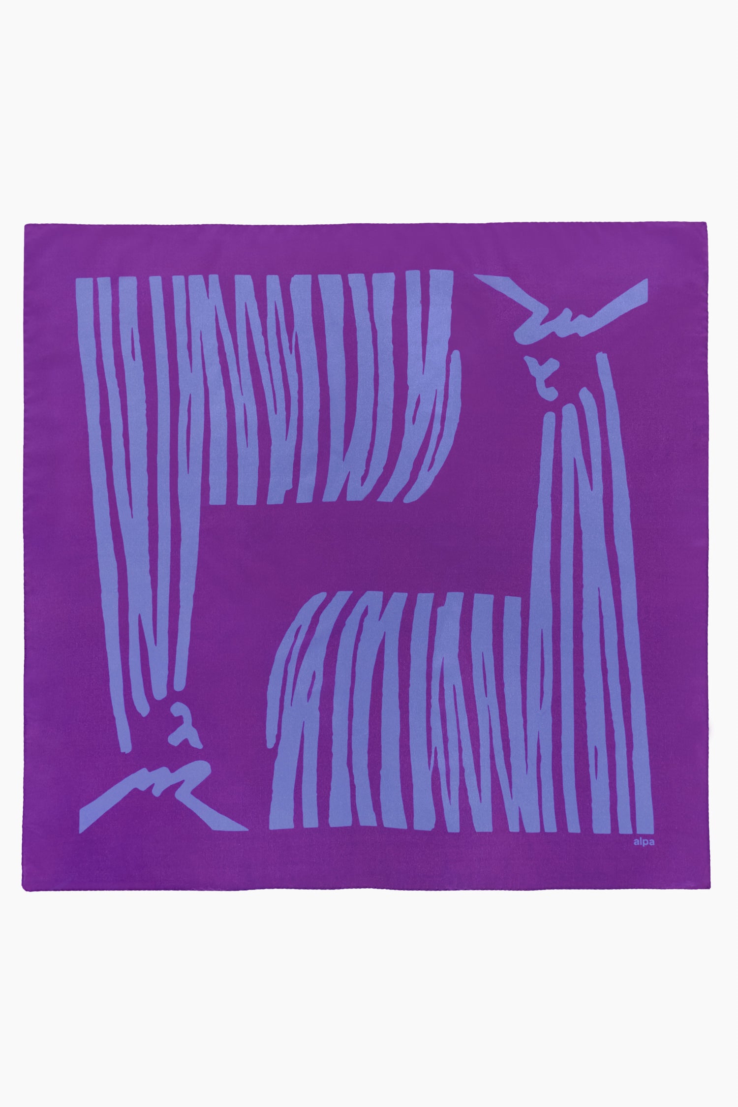 FLAIR scarf, violet