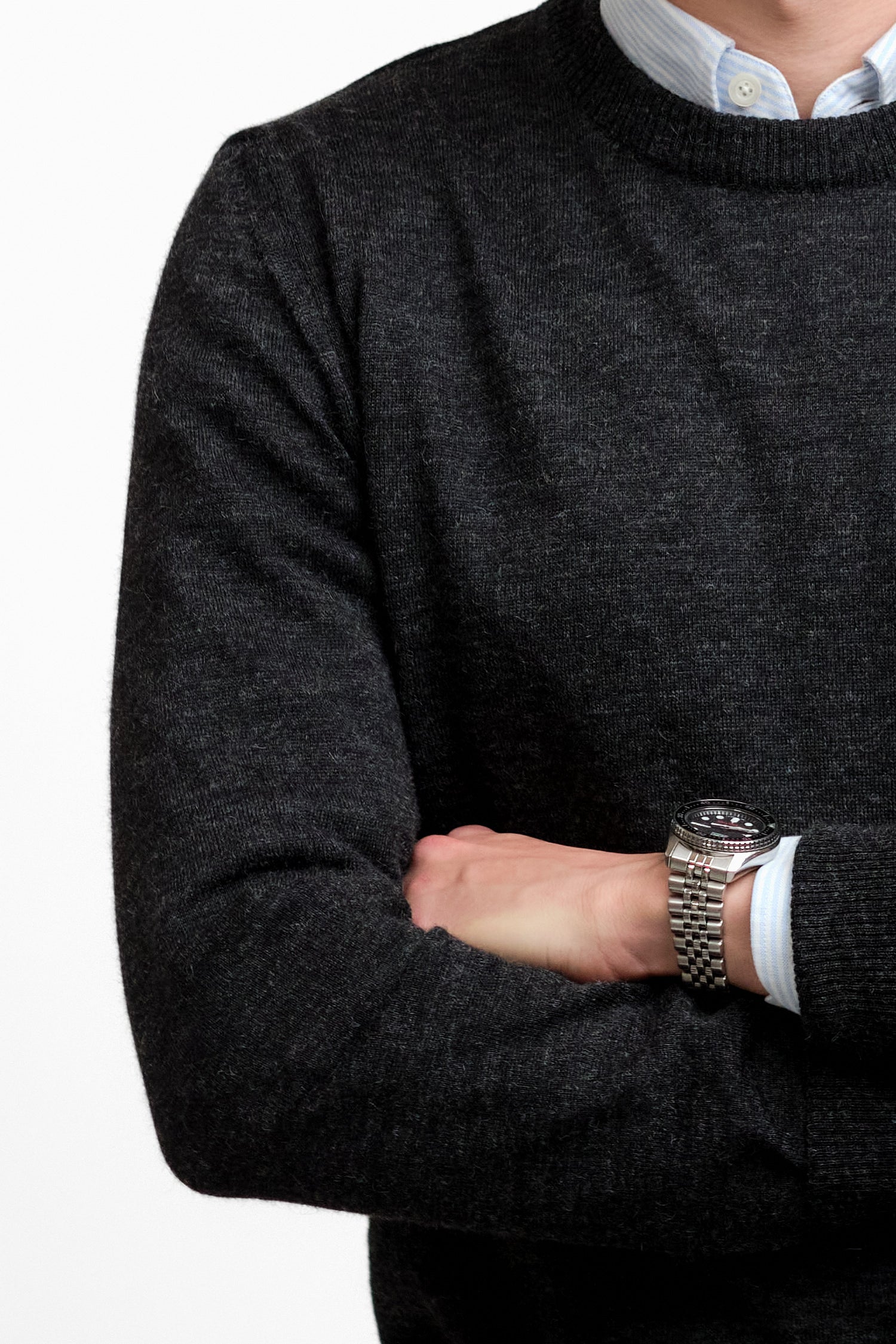 Element Knit Sweater Dark Grey