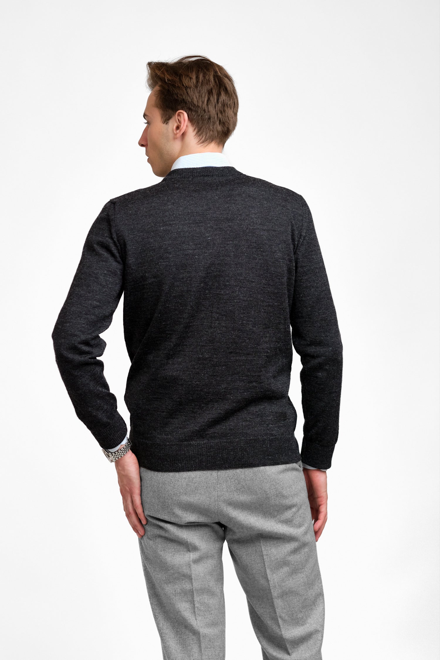 Element Knit Sweater Dark Grey