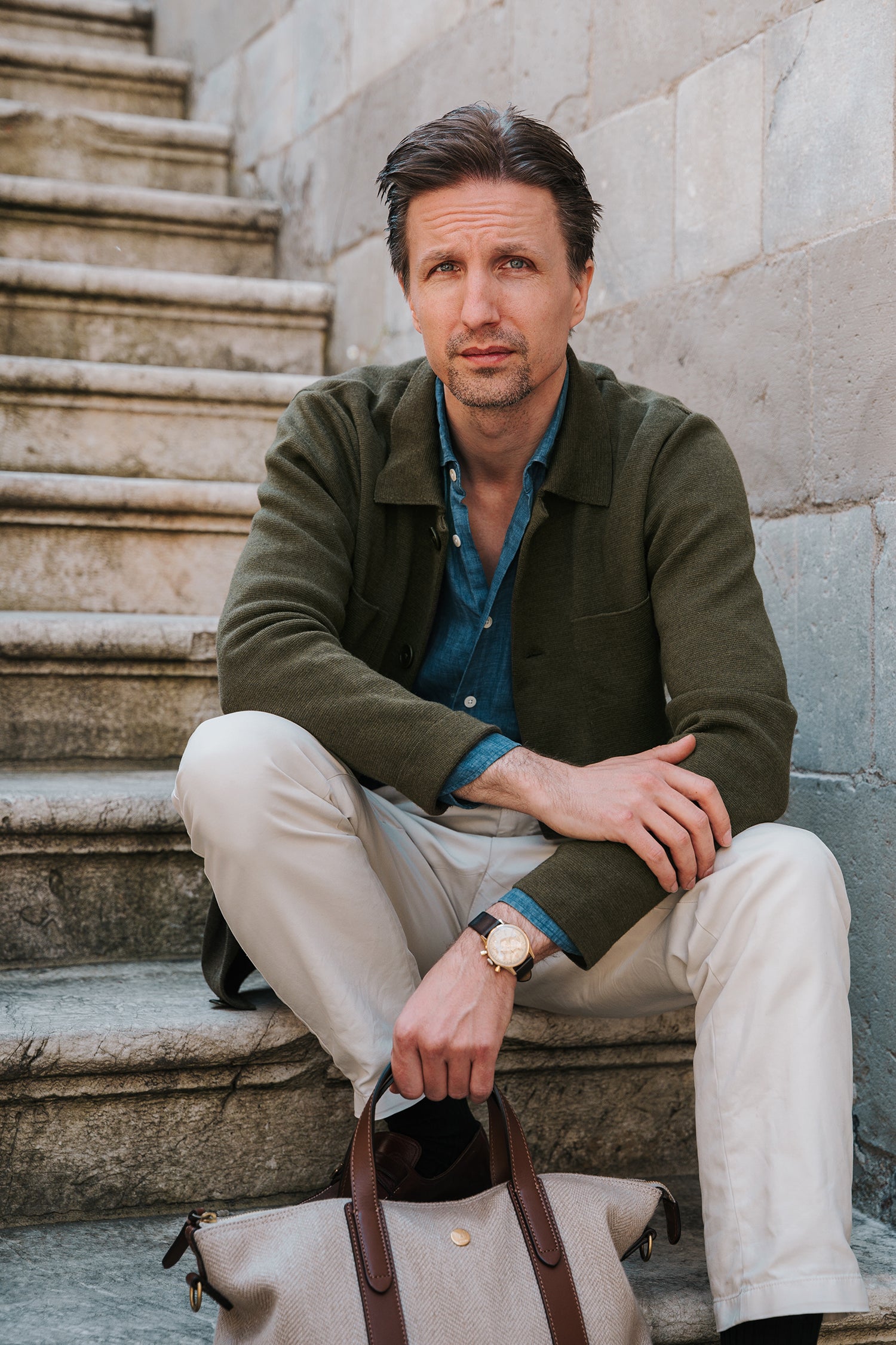 FORTE overshirt, dark olive | Alpa