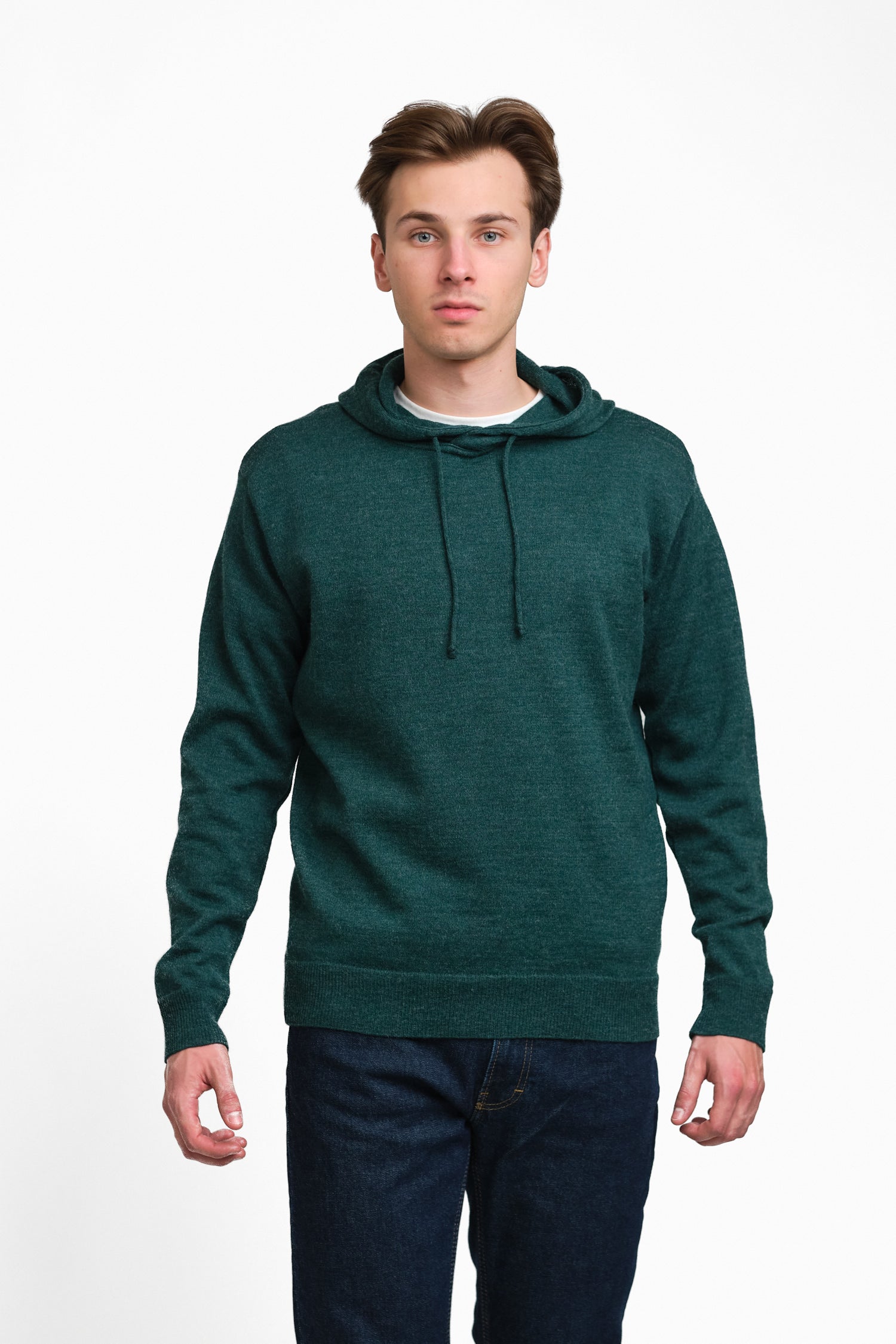 Hoodie Alpaca Hoodie Deep Green