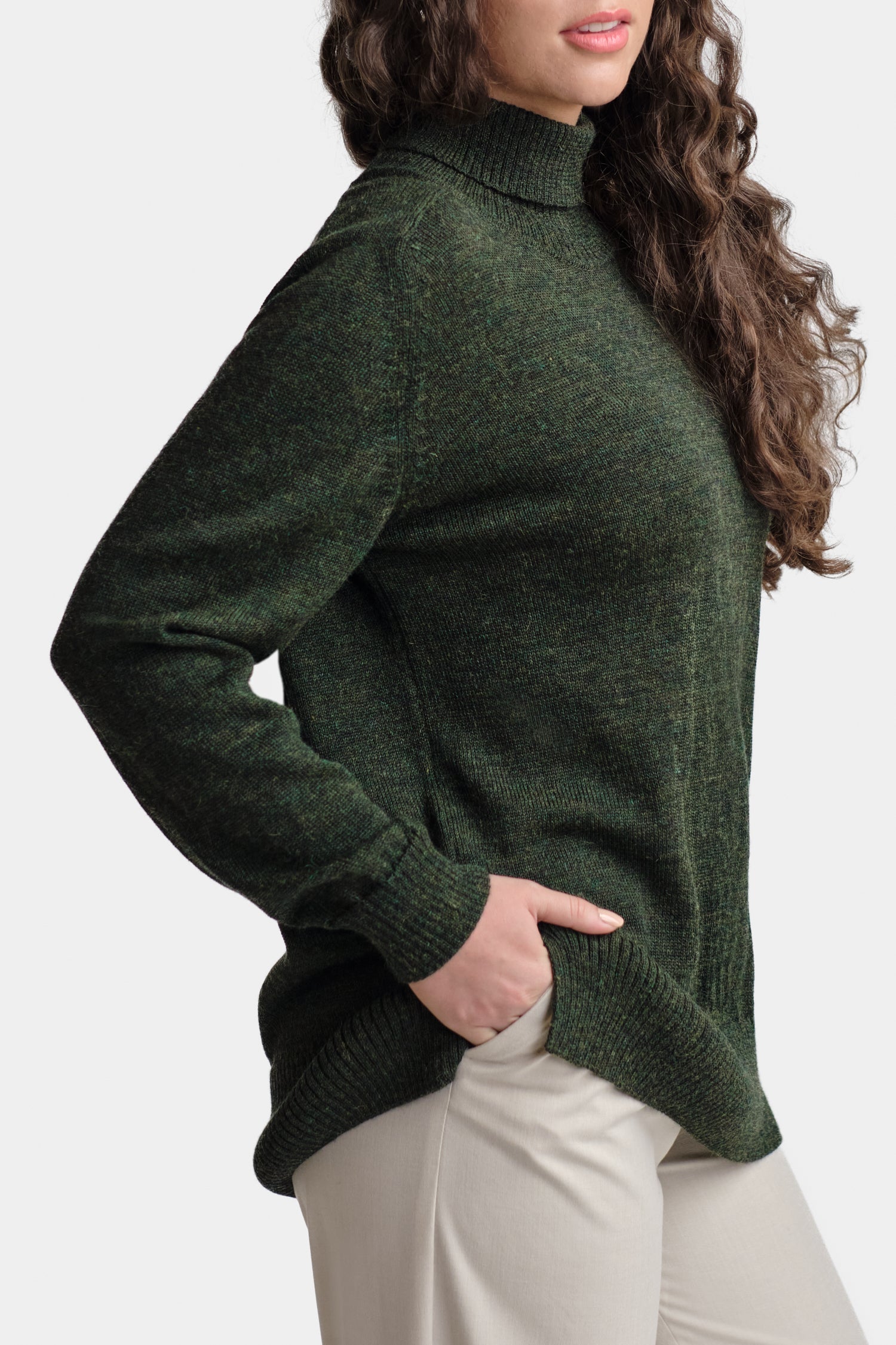 Mellow Sweater Forest Green