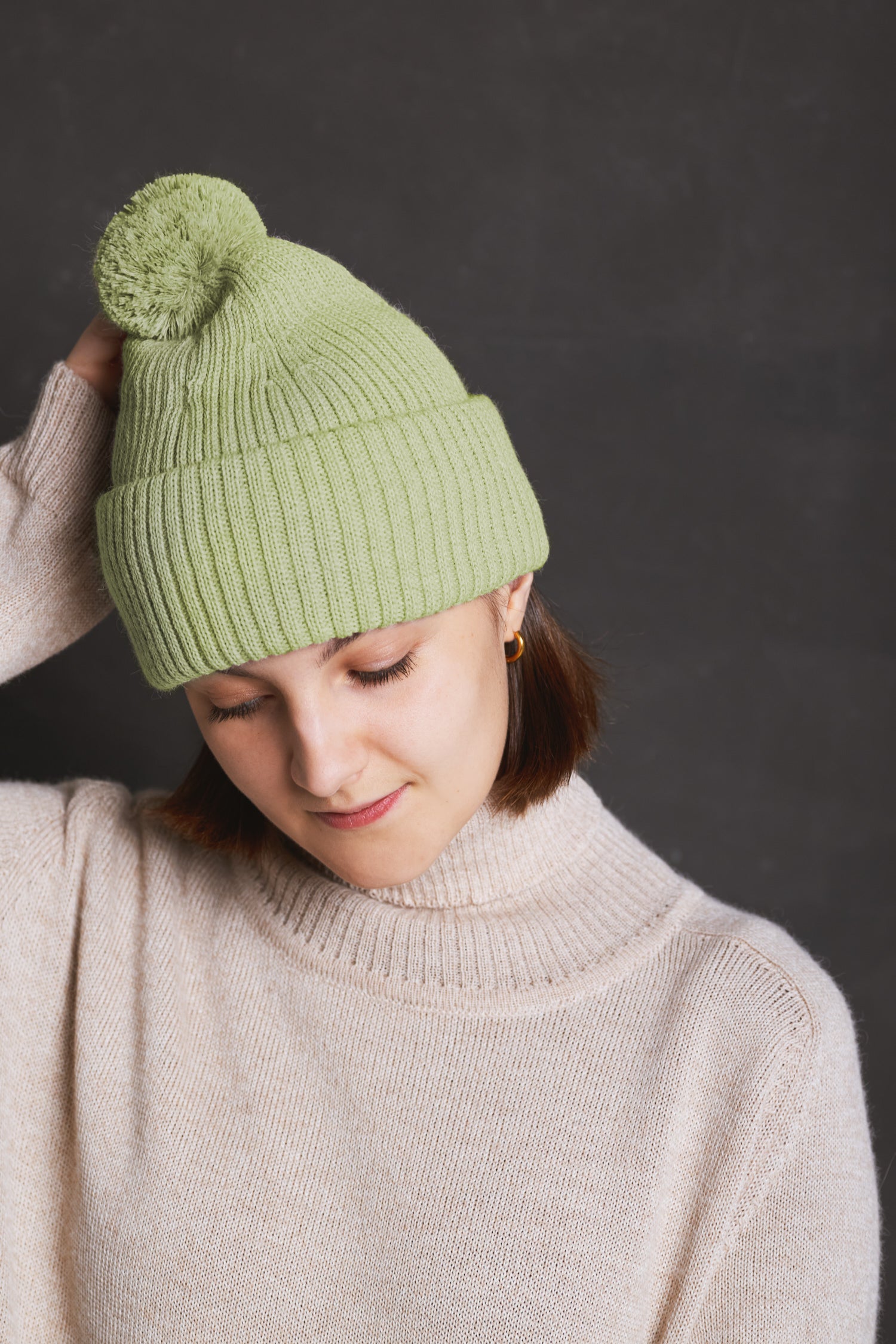 Bun Beanie Pear