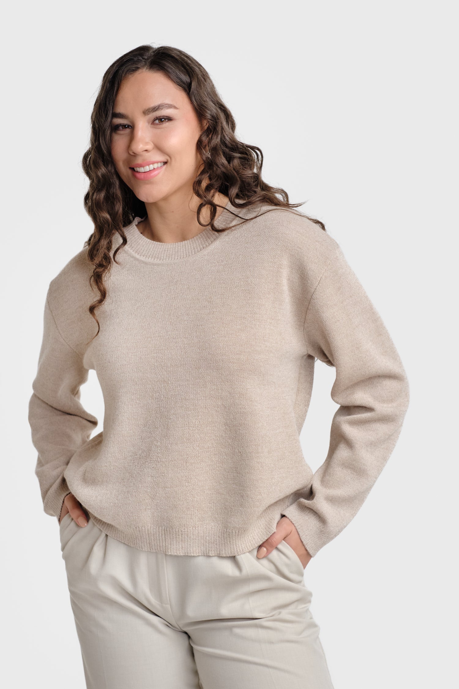 Sees Jumper Beige