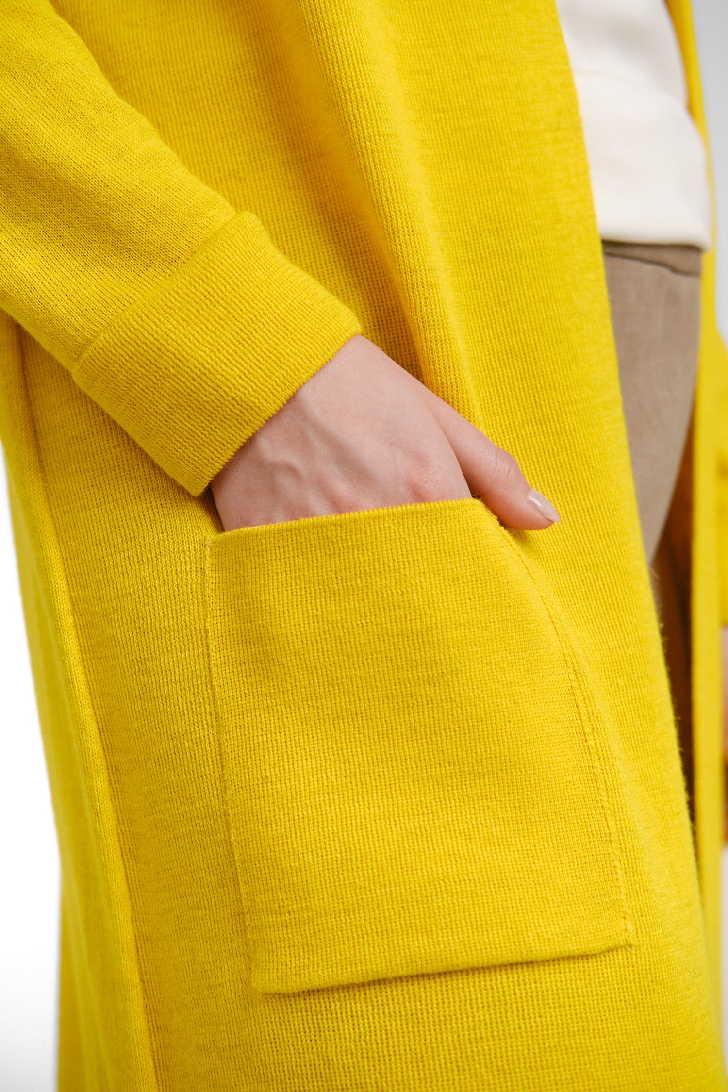 Joy Cardigan Yellow