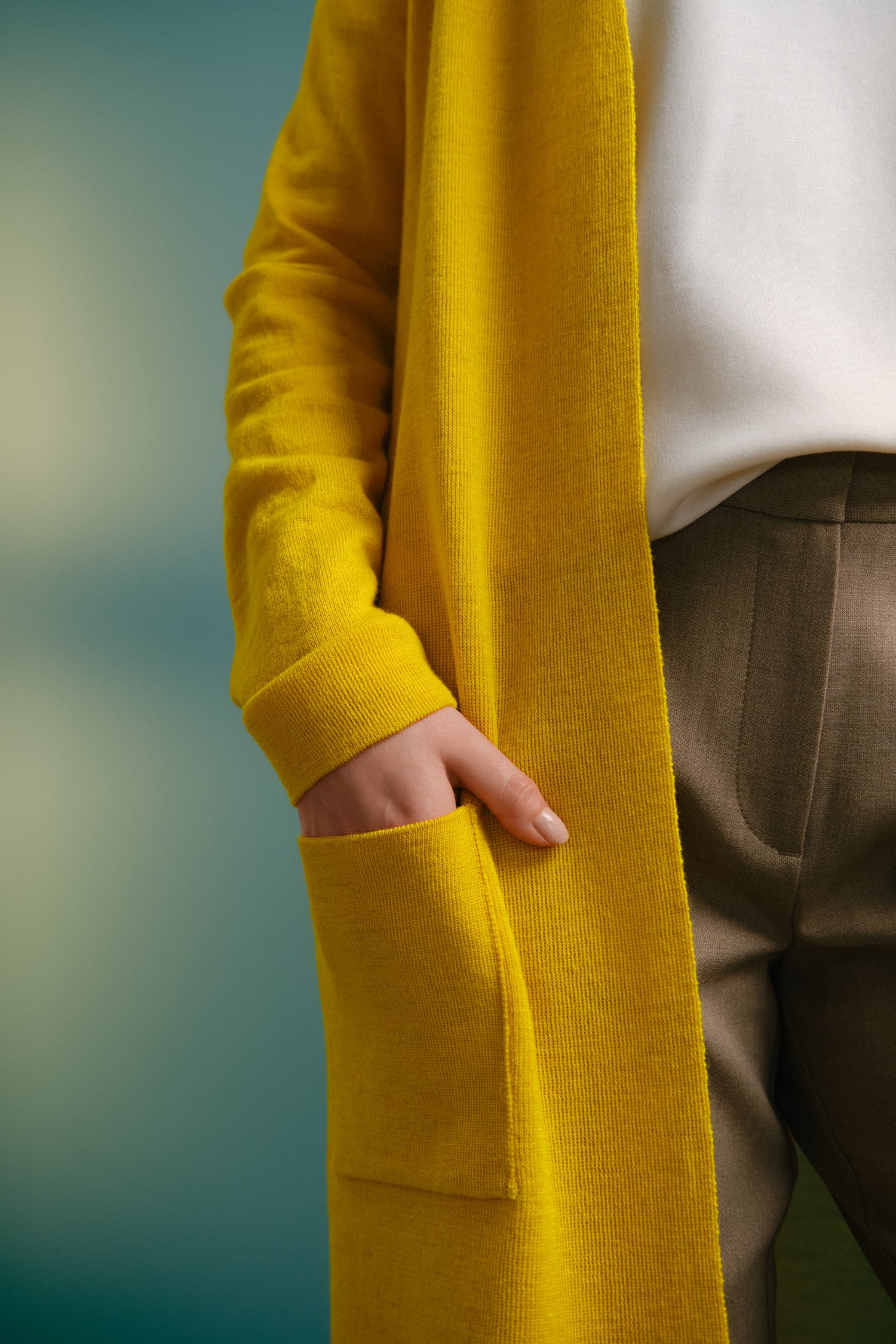 Joy Cardigan Yellow