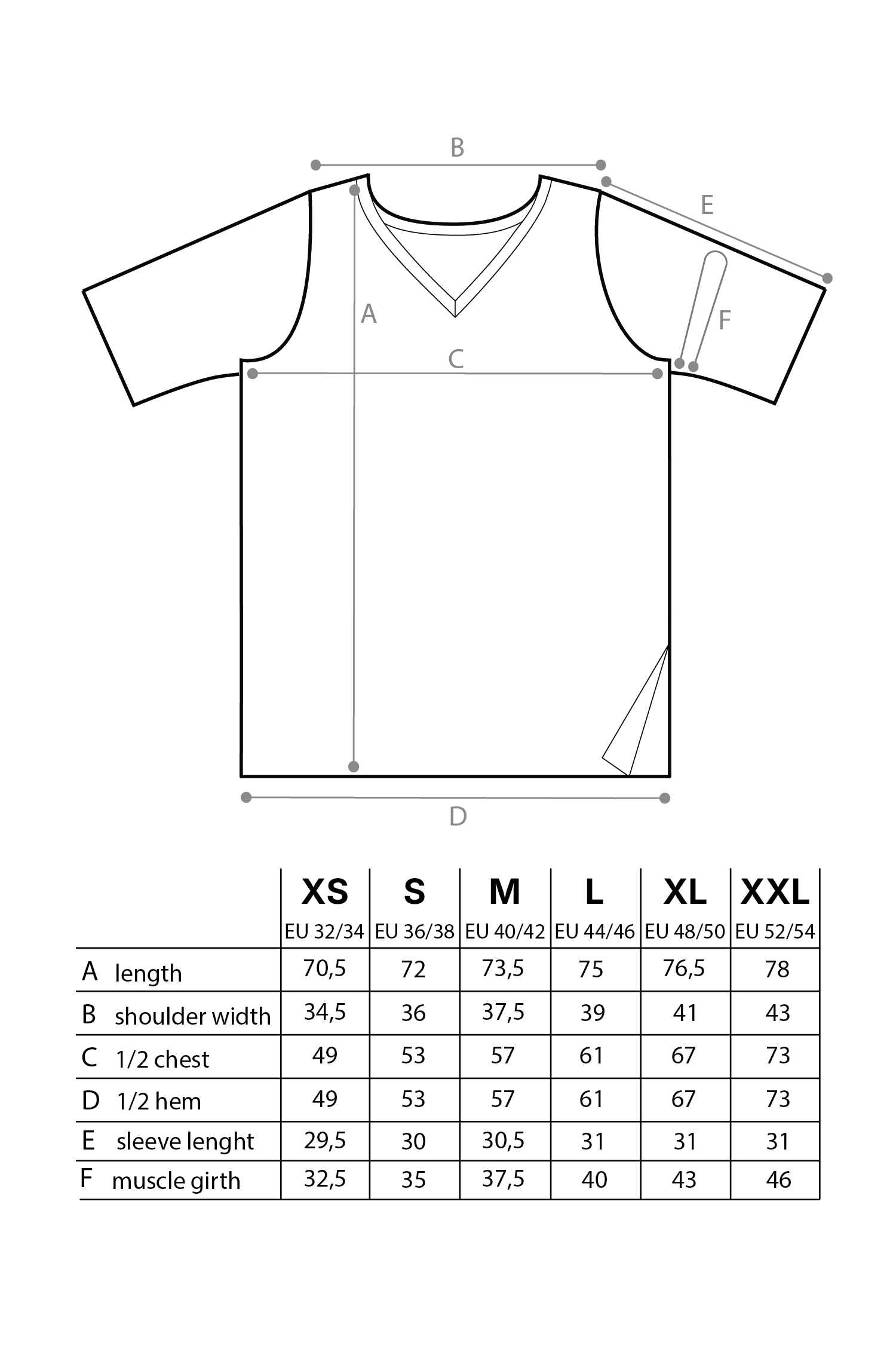 Size chart image 1