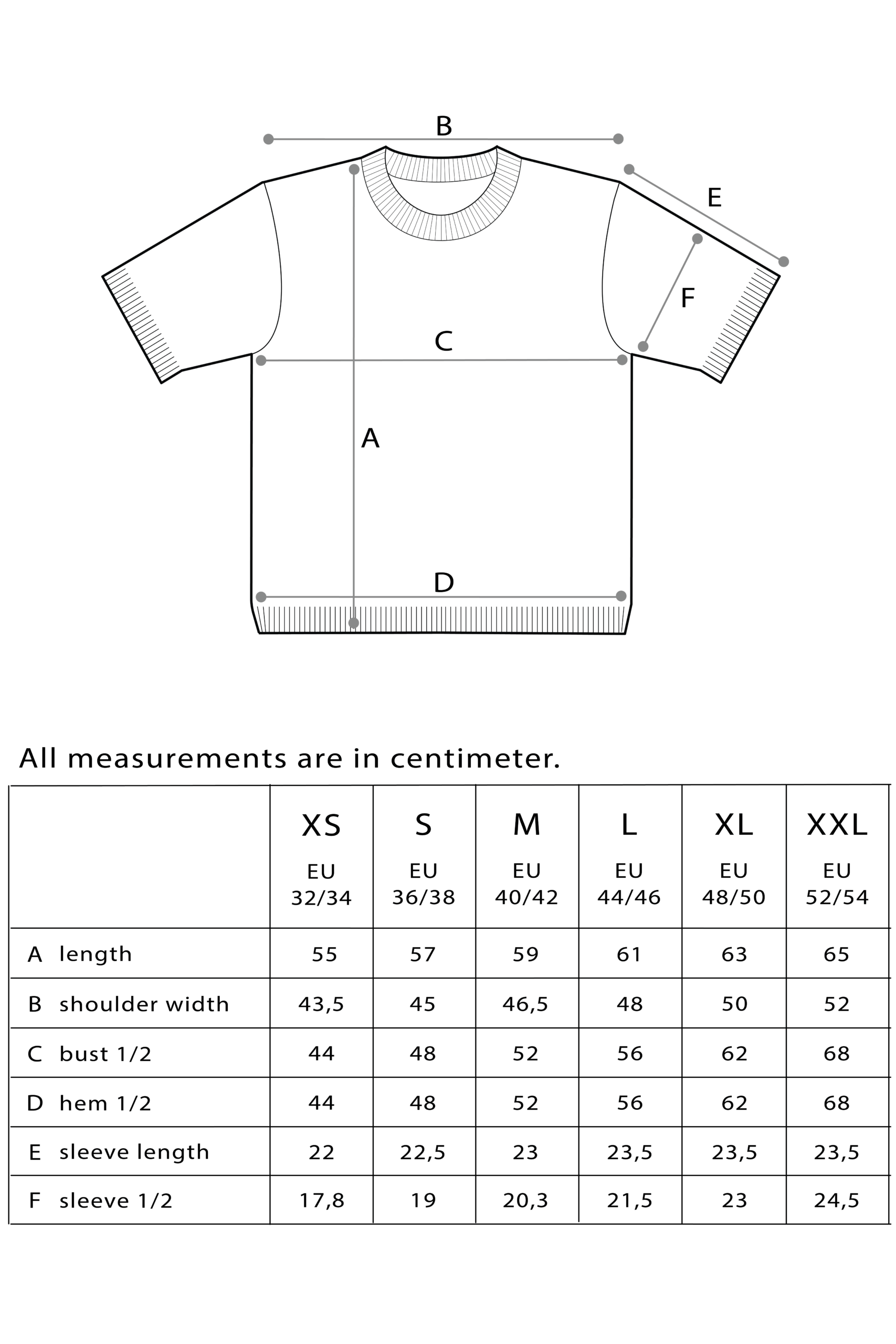 Size chart image 1