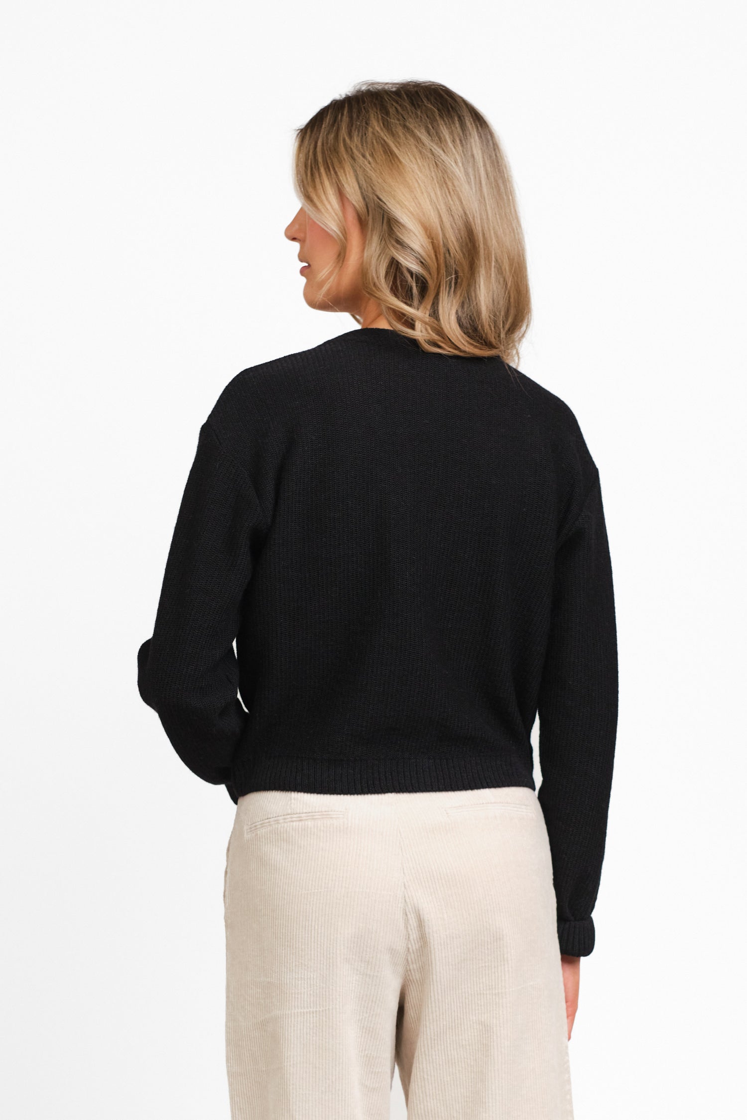 PETIOLE cardigan, black