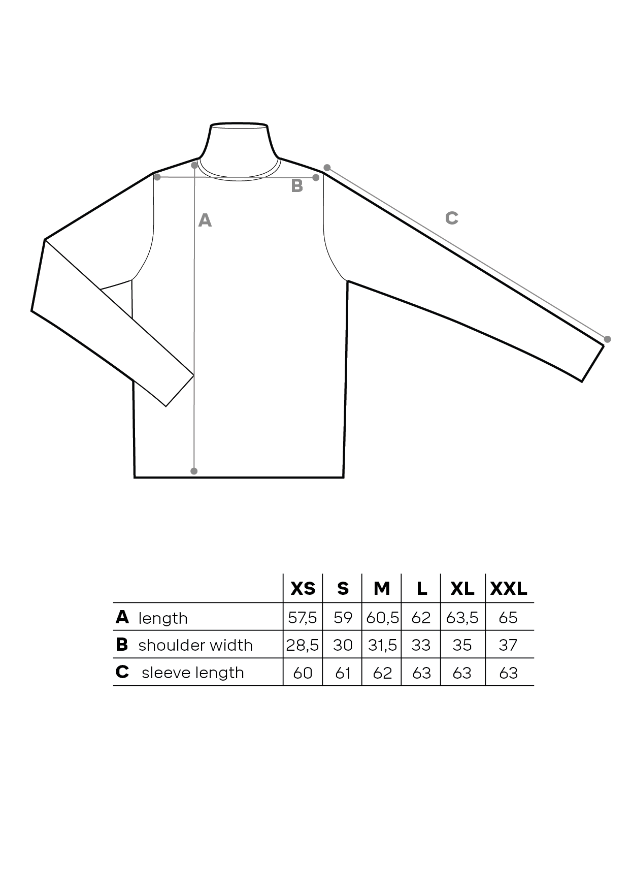 Size chart image 1