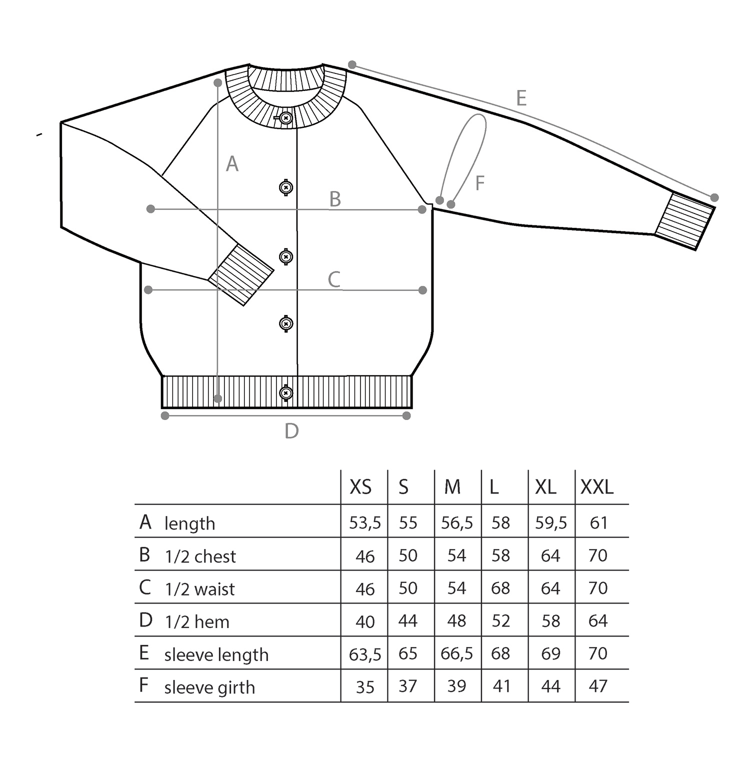 Size chart image 1