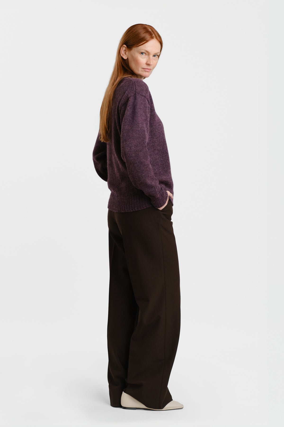 TOASTY sweater, grape