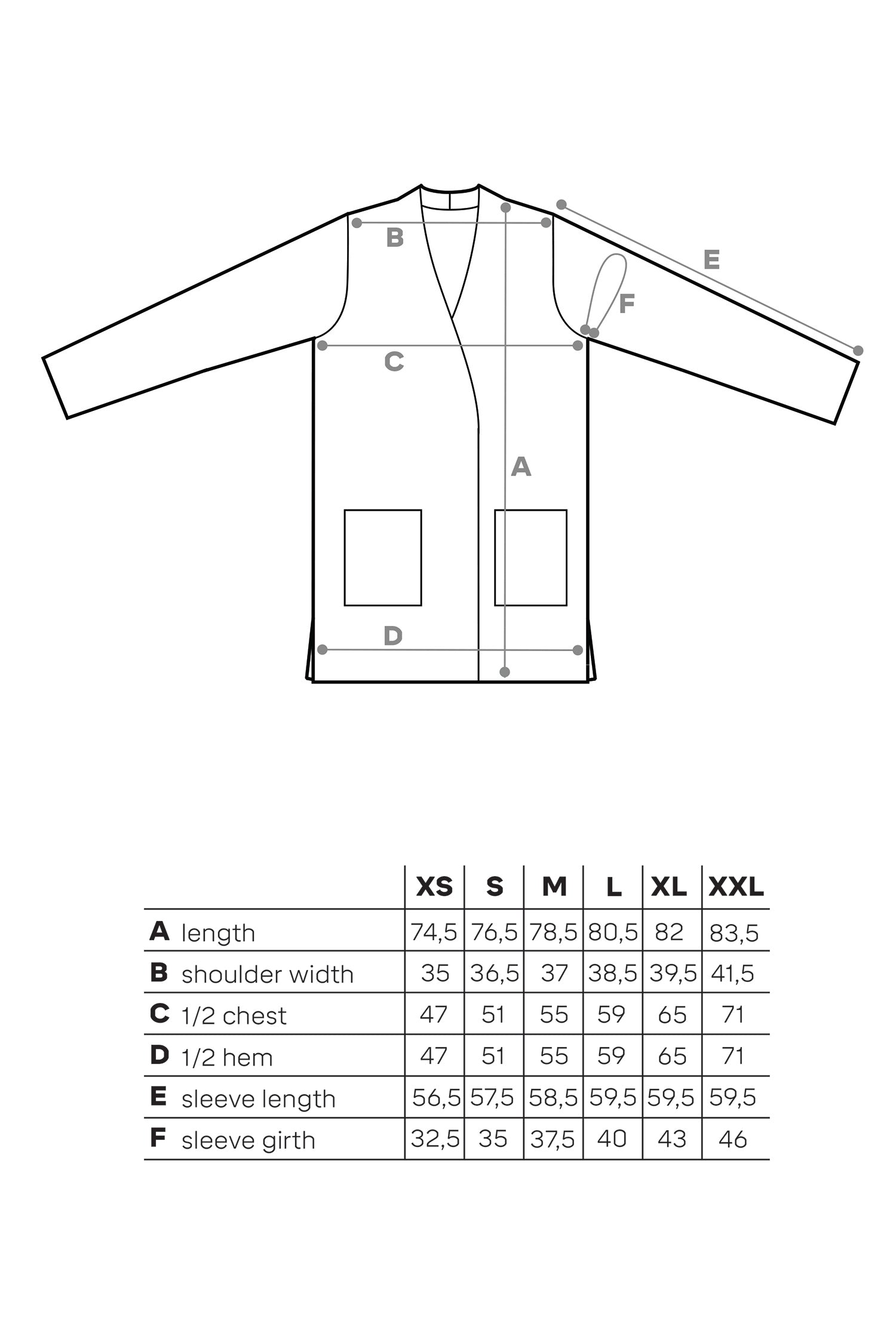 Size chart image 1