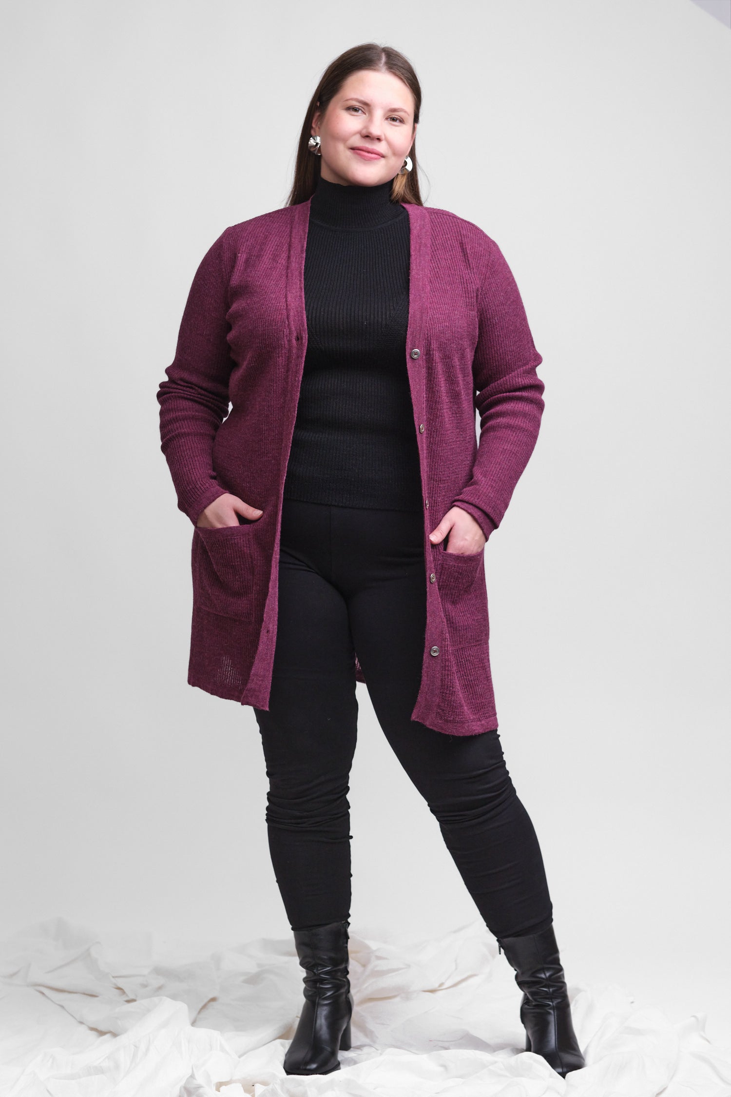 Rain Cardigan Heather 2 0