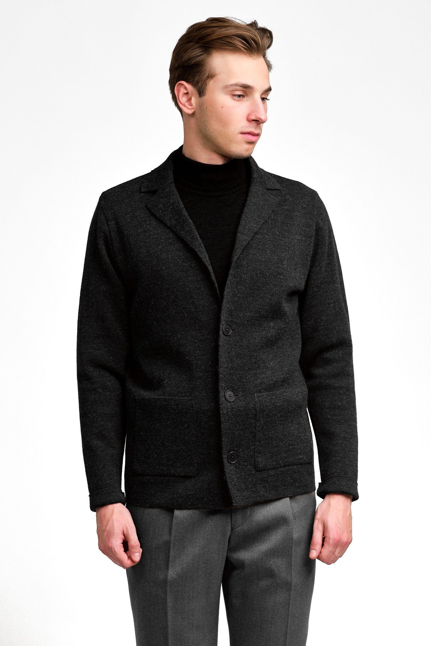 Blaze Cardigan Charcoal