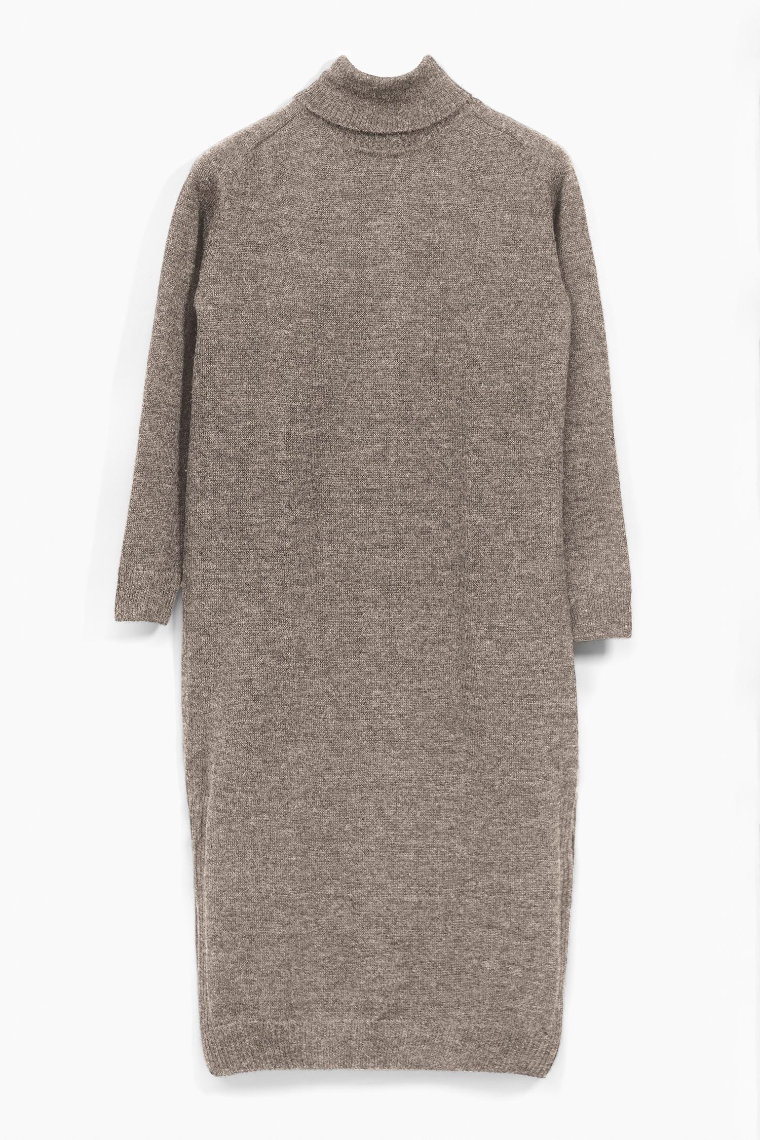 Cozy Maxi Dress Dark Greige