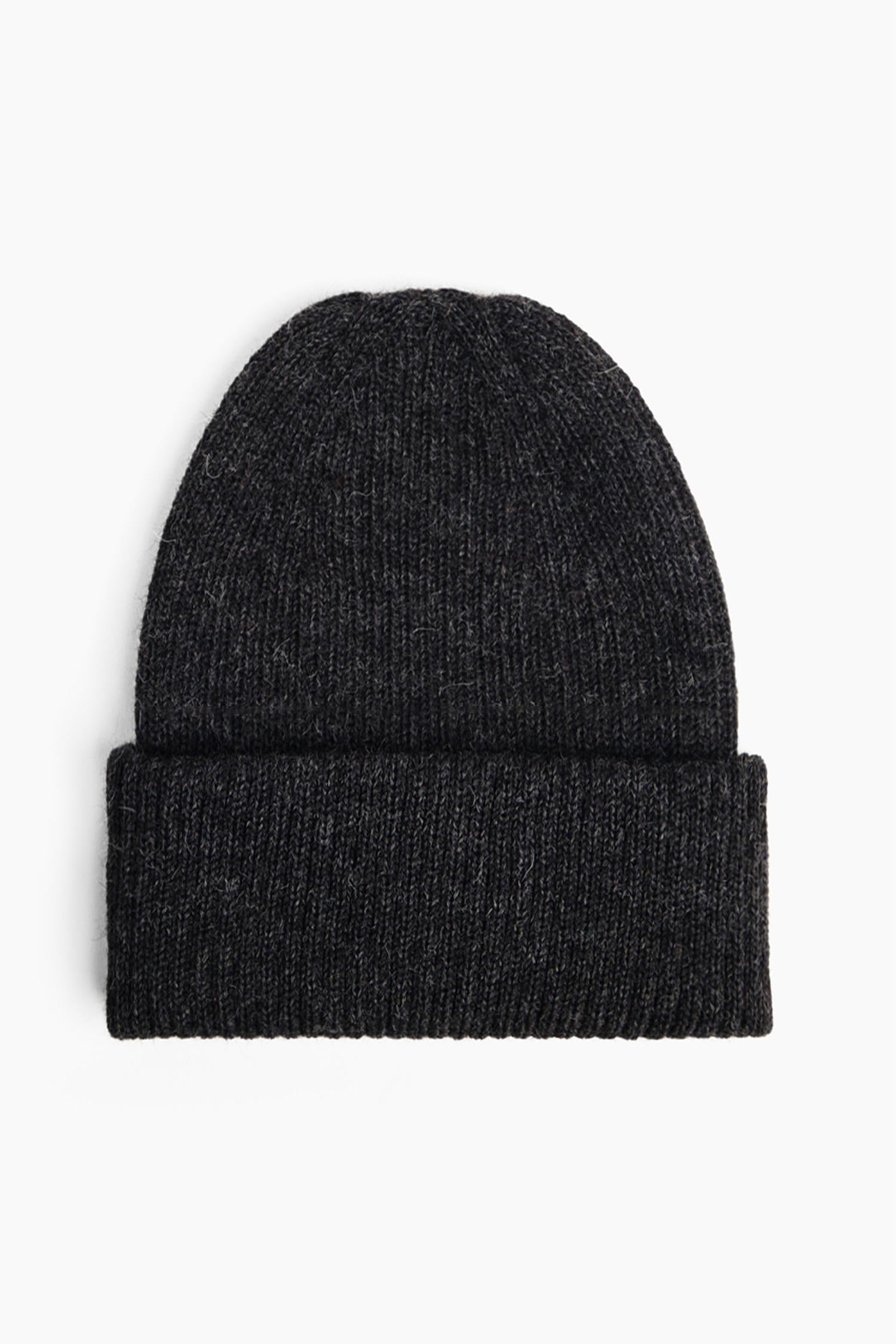 Fold Beanie Dark Grey