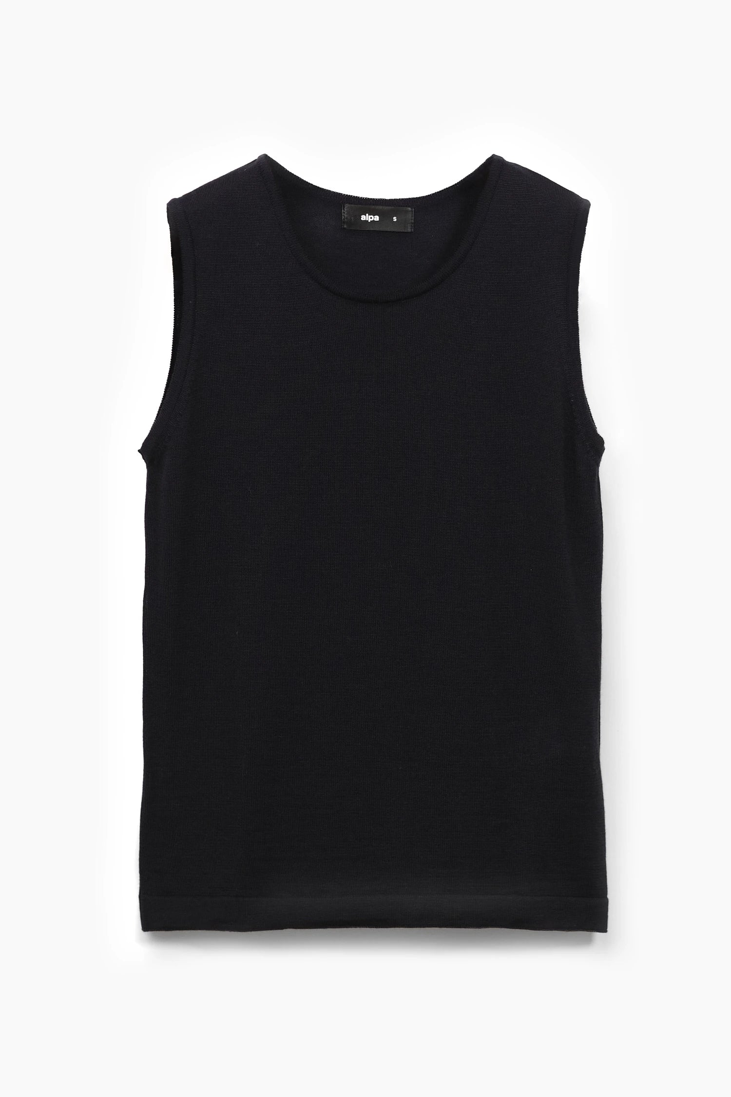 Sense Knitted Top Black