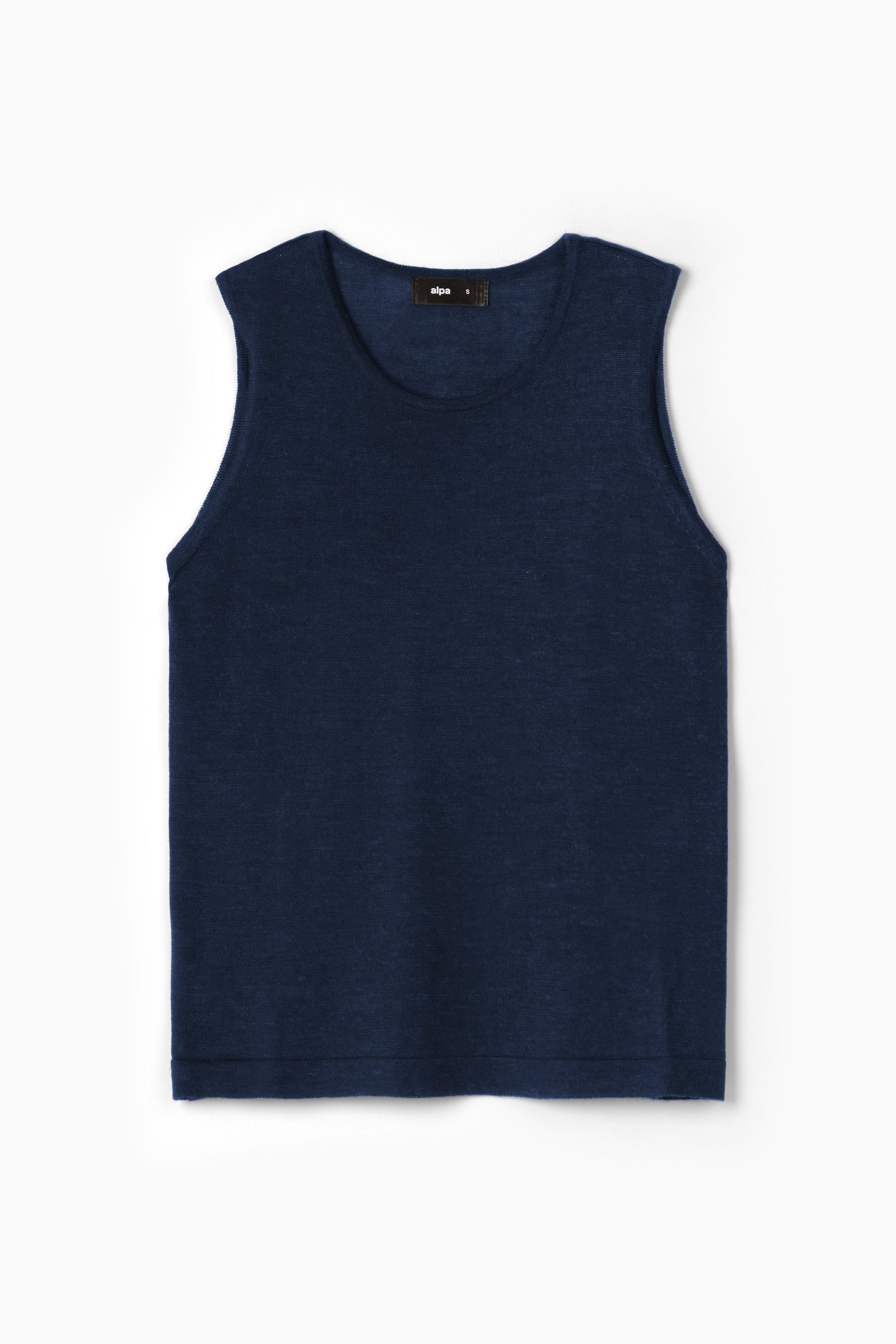 Sense Knitted Top Navy