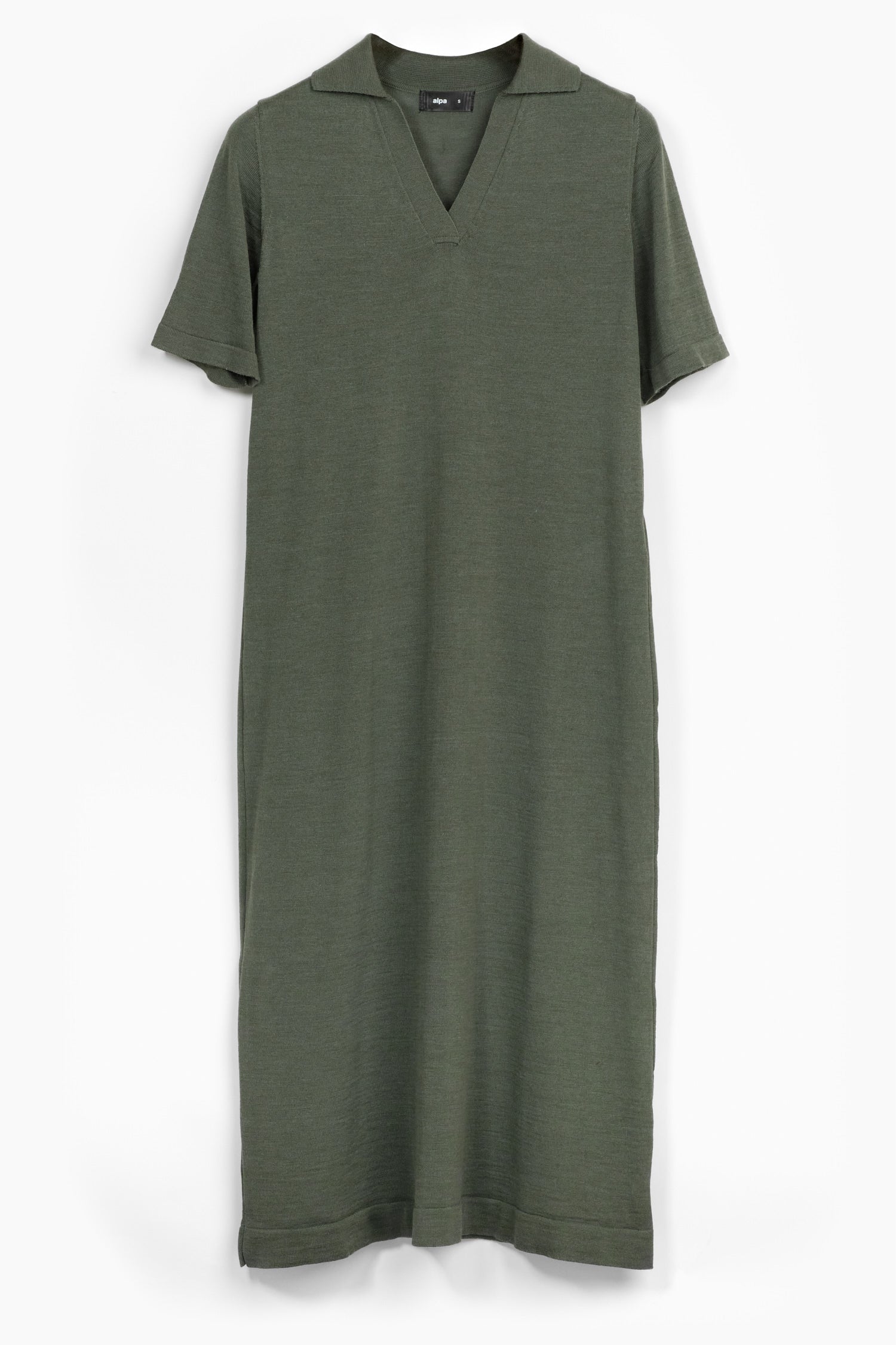 Voyage Knitted Dress Khaki