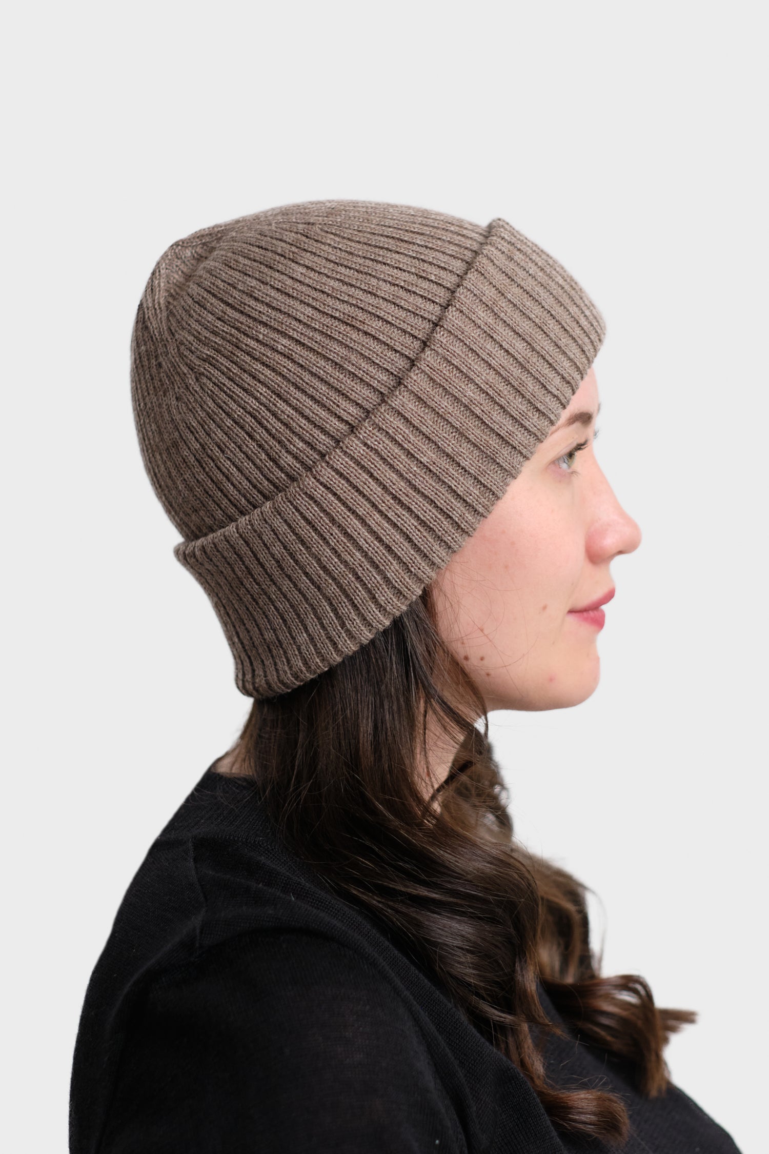 FOLD beanie, dark greige | Alpa