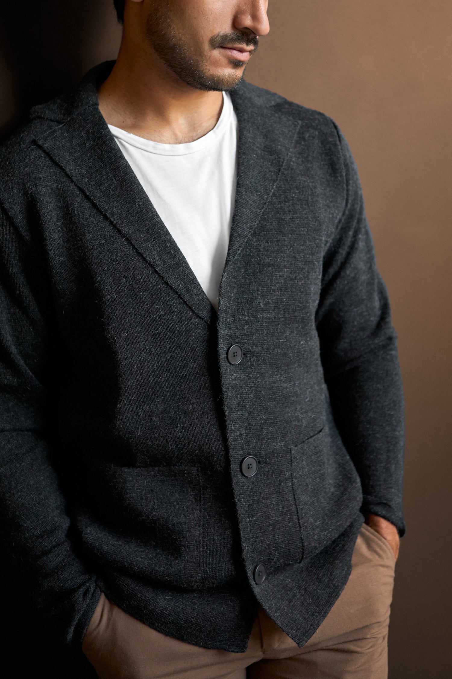 Blaze Cardigan Charcoal