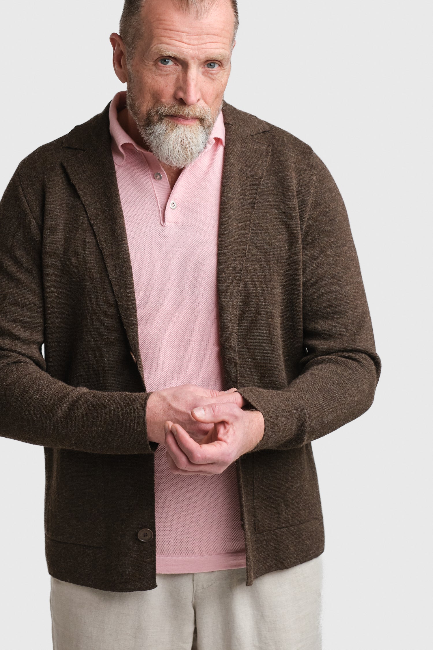 Blaze Cardigan Dark Brown