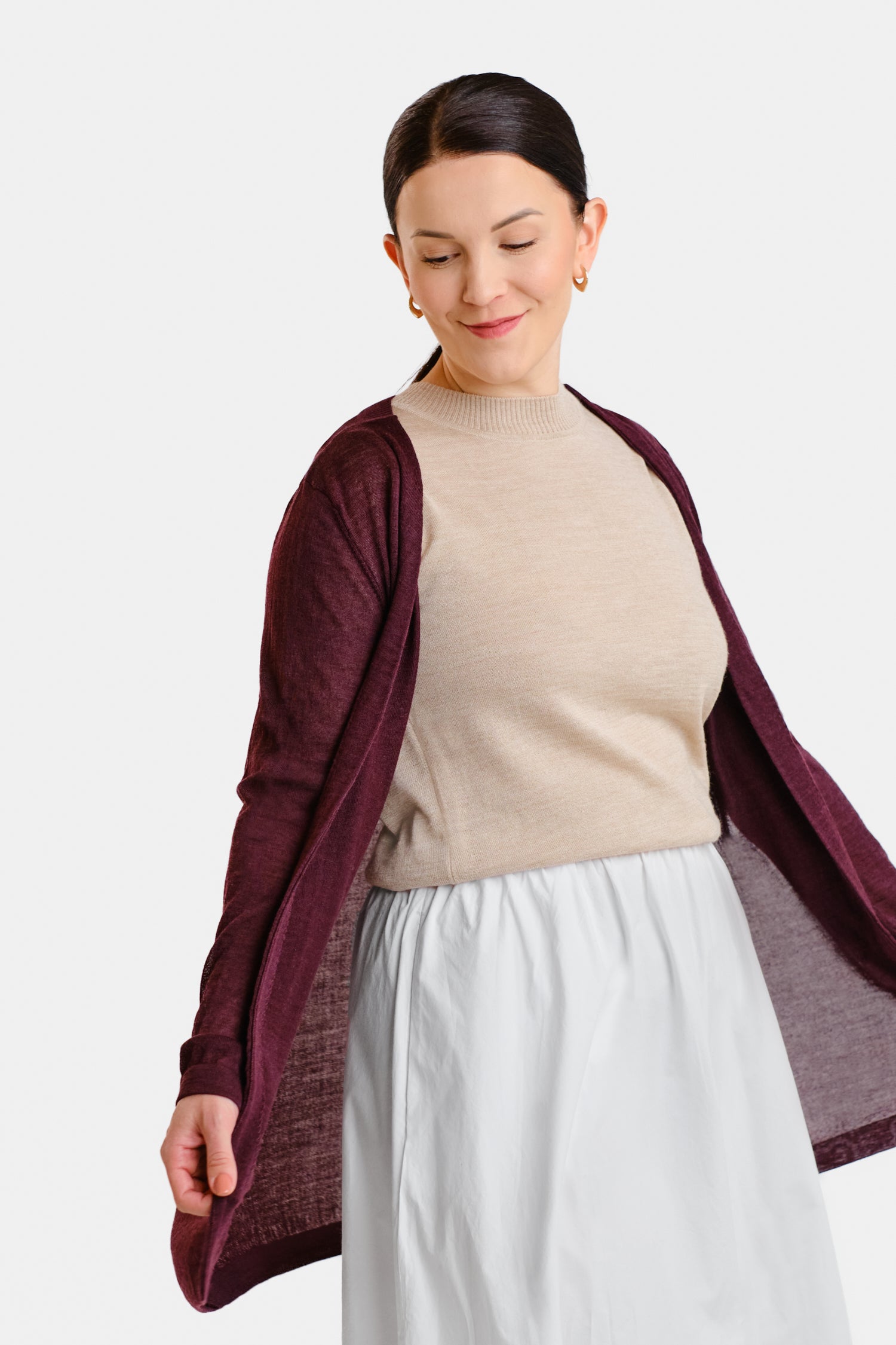 Breeze Cardigan Fig