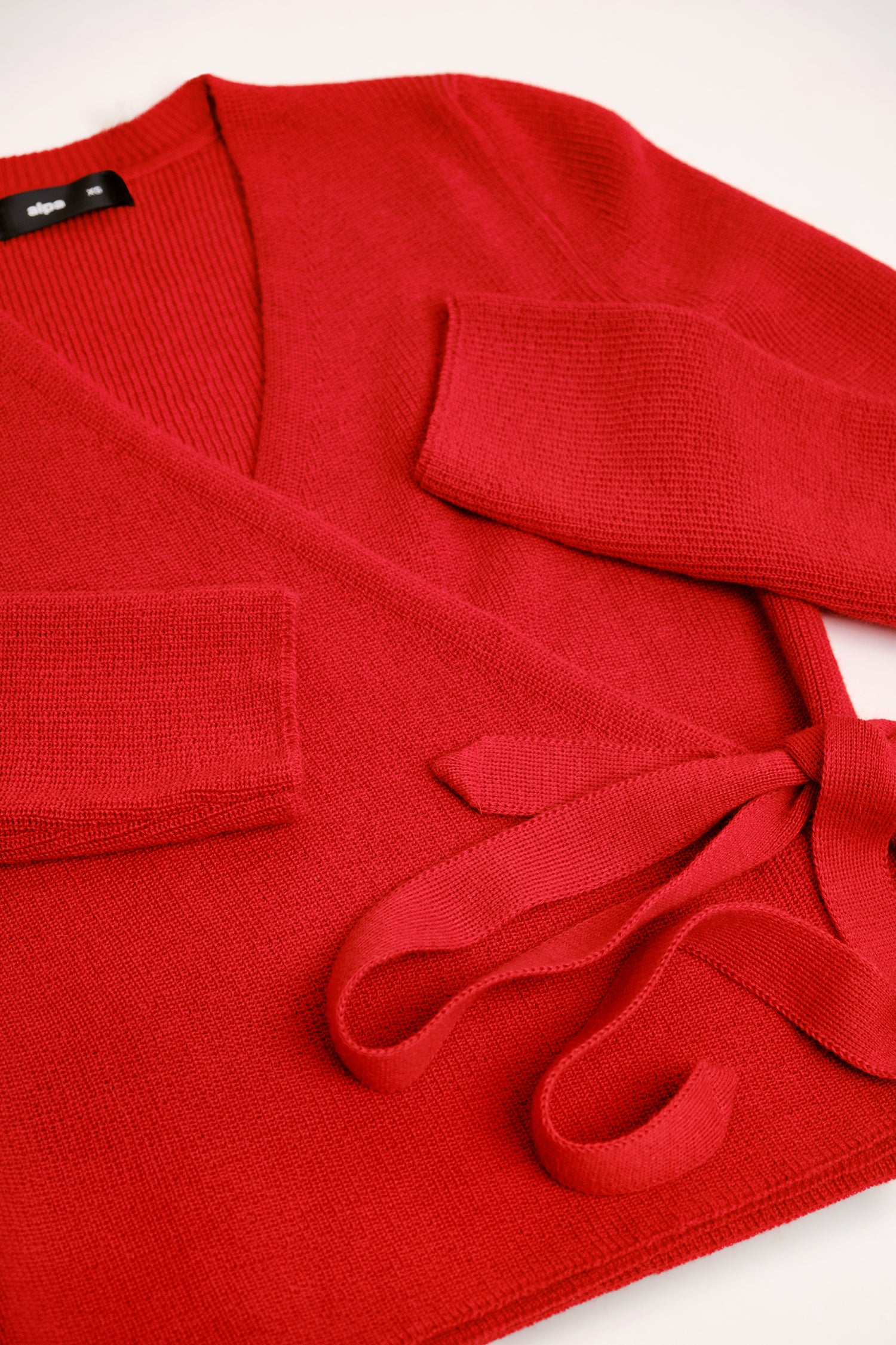 Calm Cardigan Cadmium Red