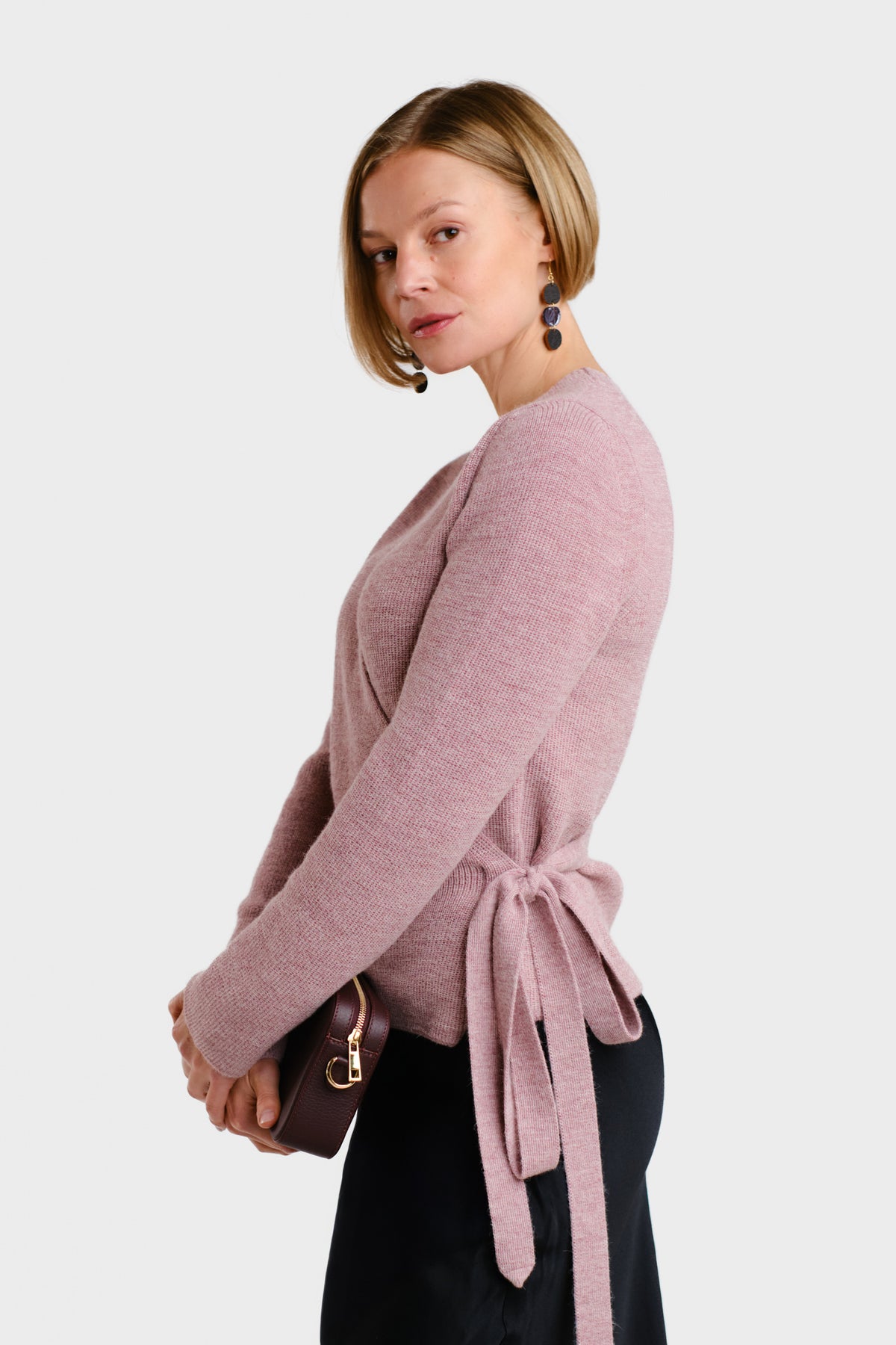 Calm Cardigan Rose