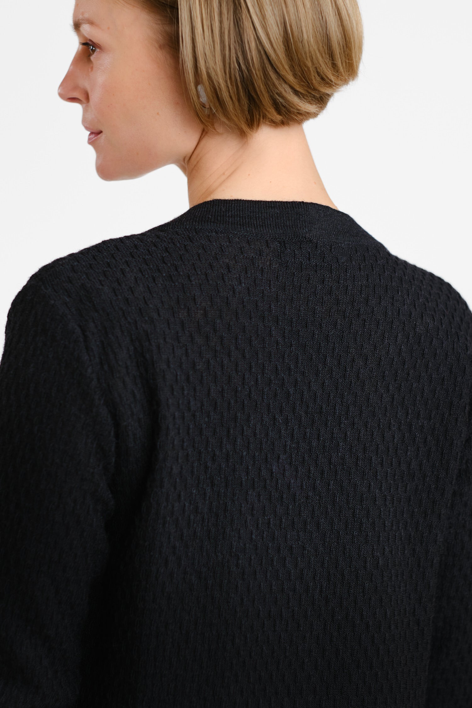 Drizzle Cardigan Black