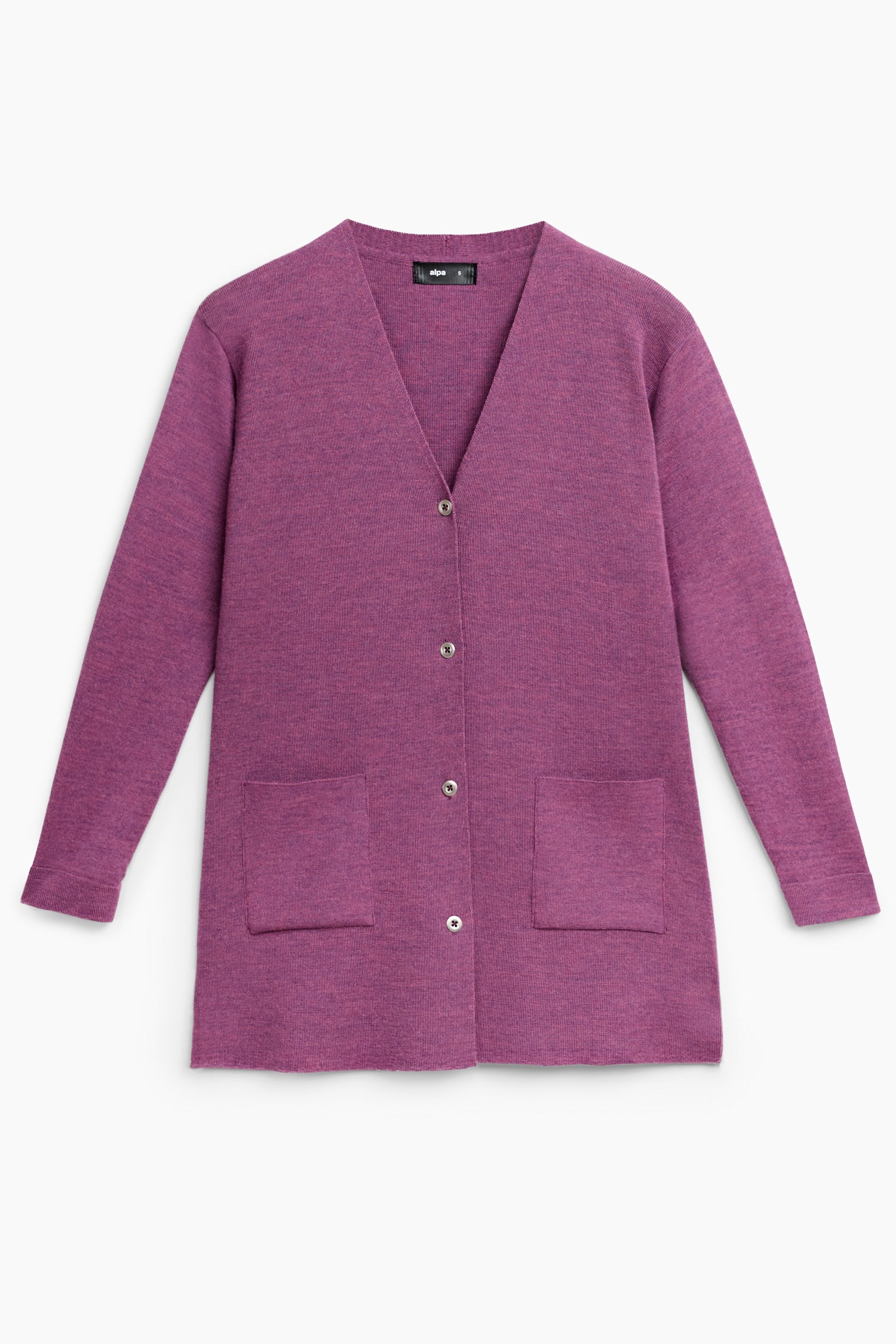 DROP cardigan, lilac | Alpa