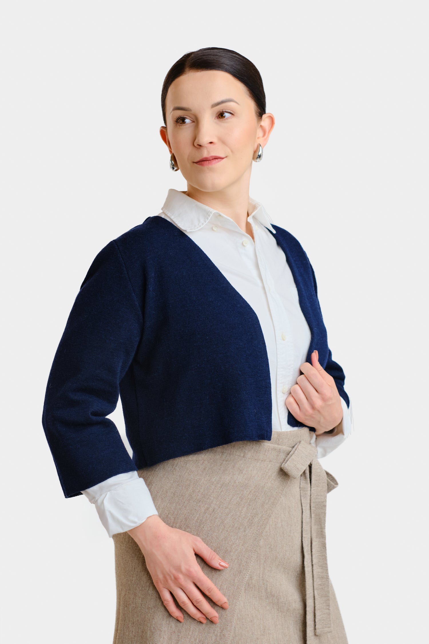 Haiku Cardigan Navy