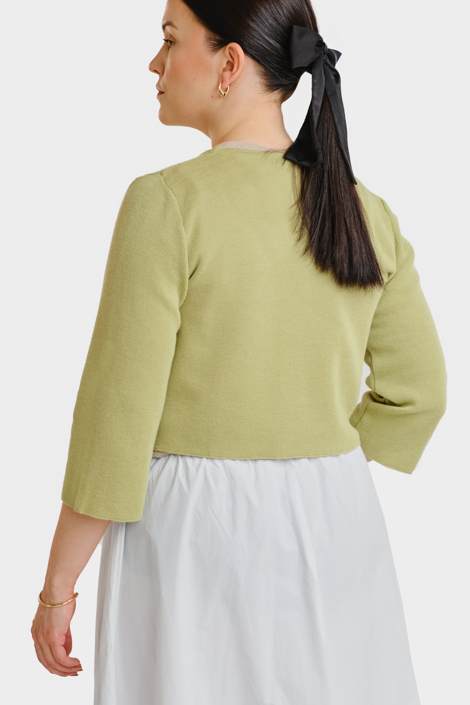 Haiku Cardigan Pear