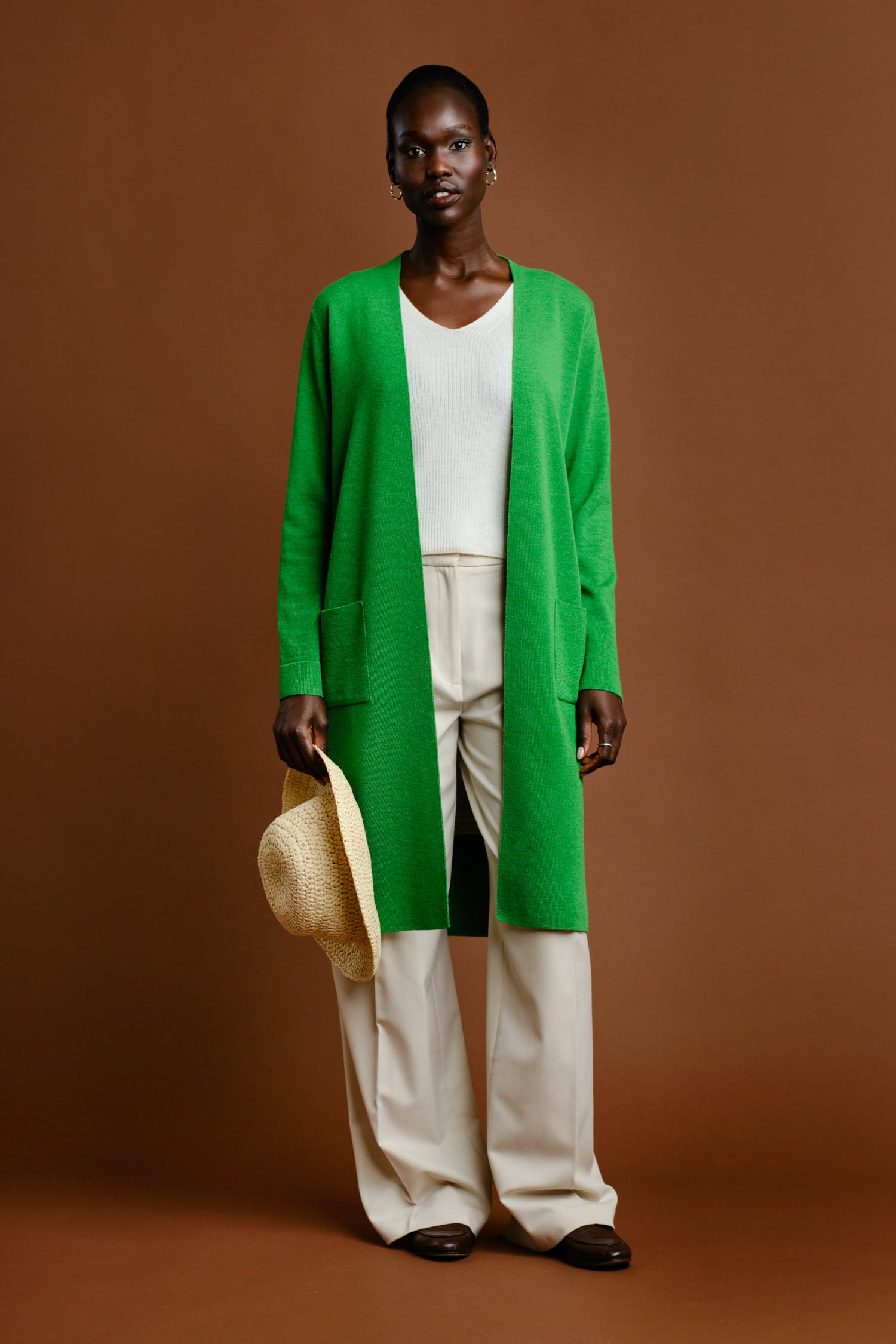 Joy Cardigan Grass Green_32689