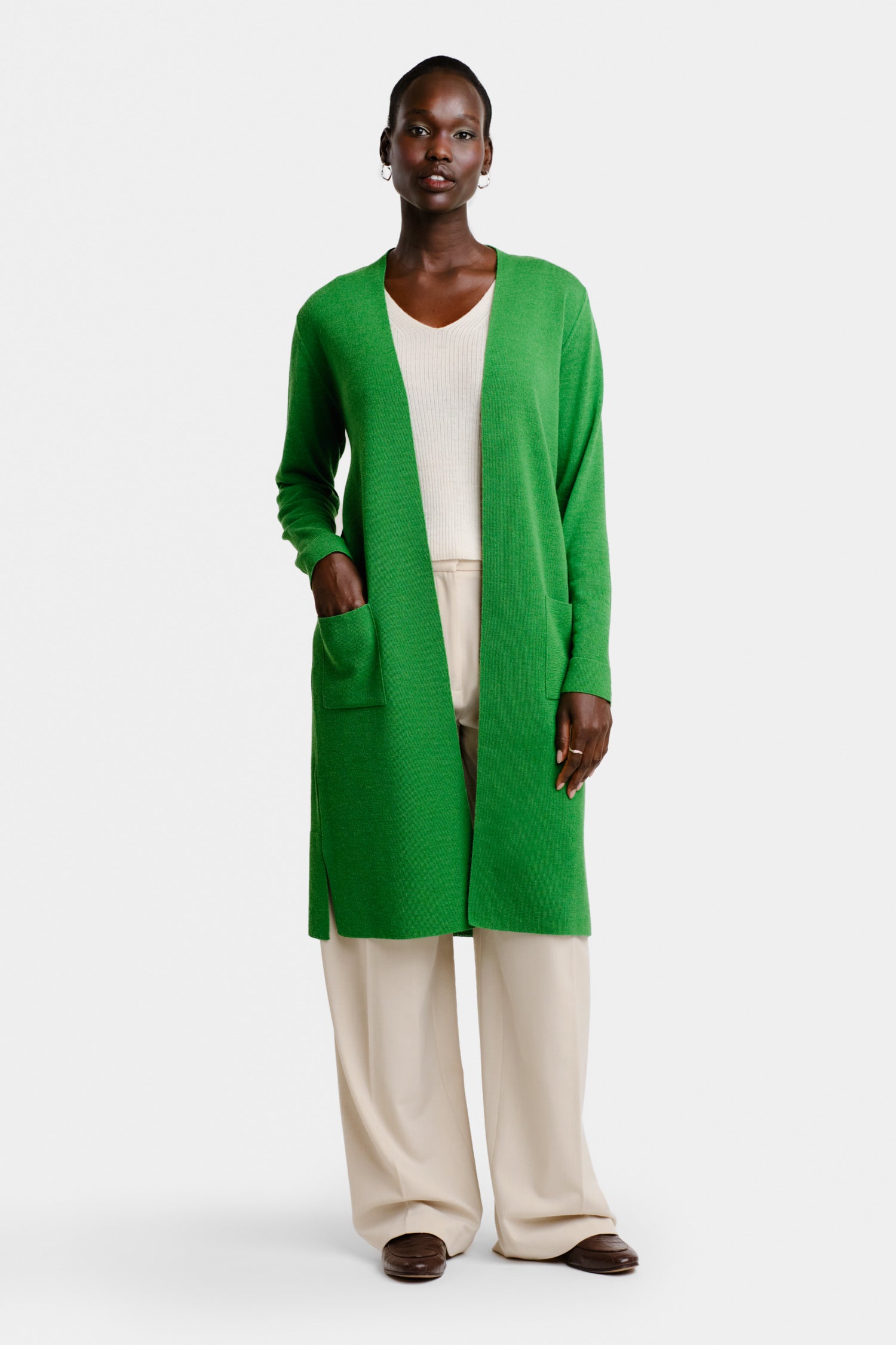 Joy Cardigan Grass Green_32689