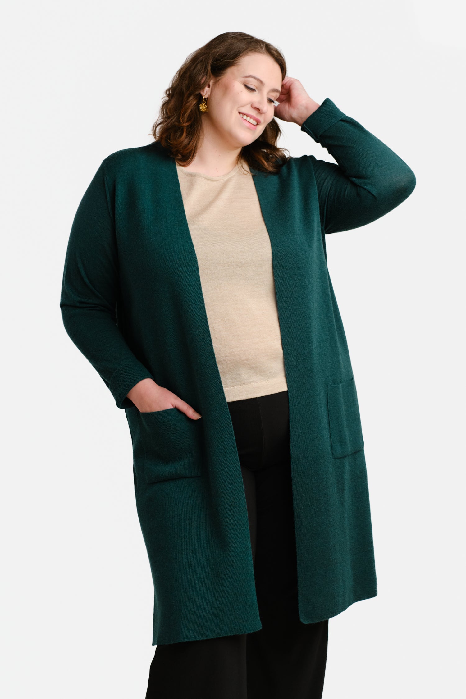 JOY cardigan, dark teal | Alpa