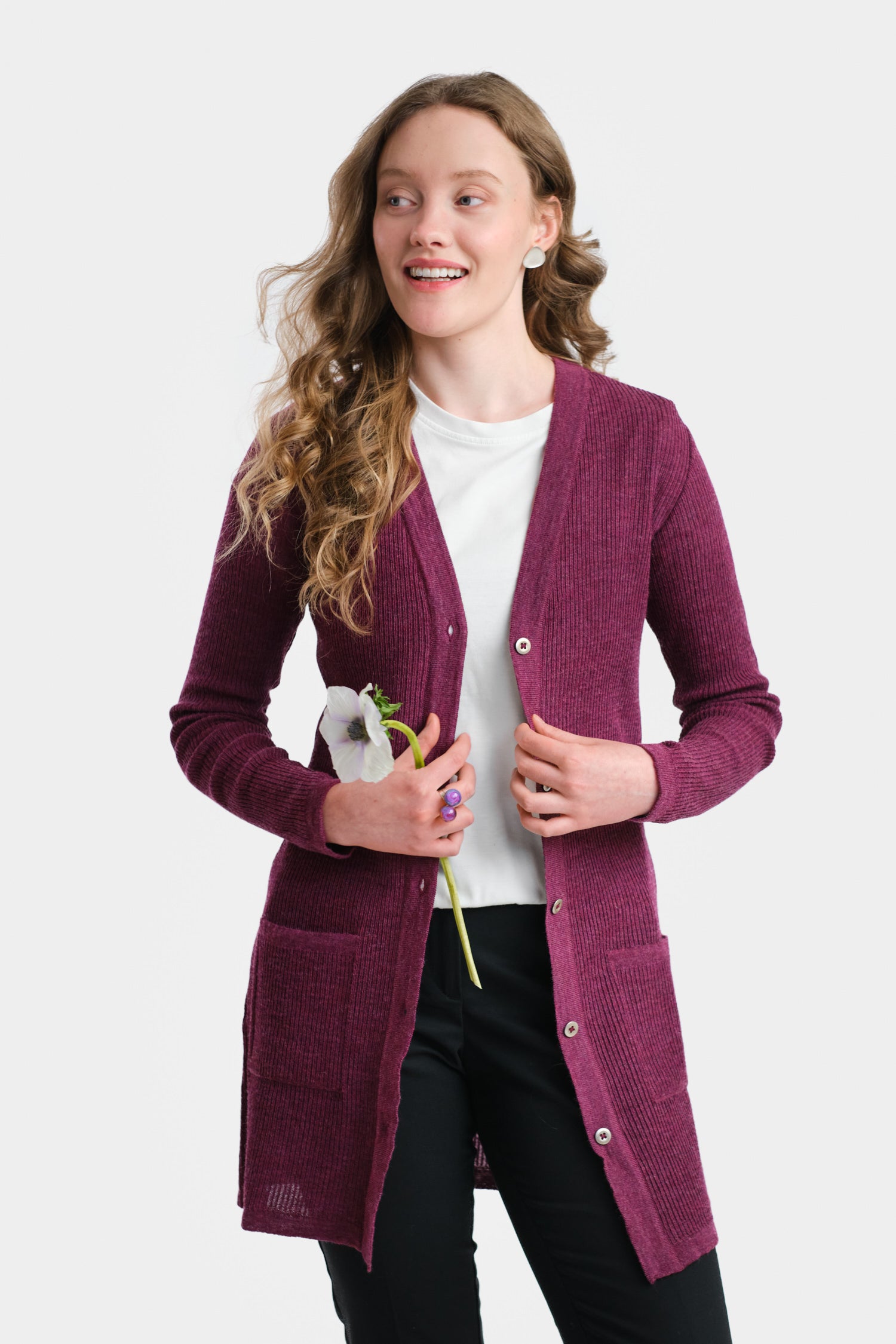 Rain Cardigan Heather 2 0