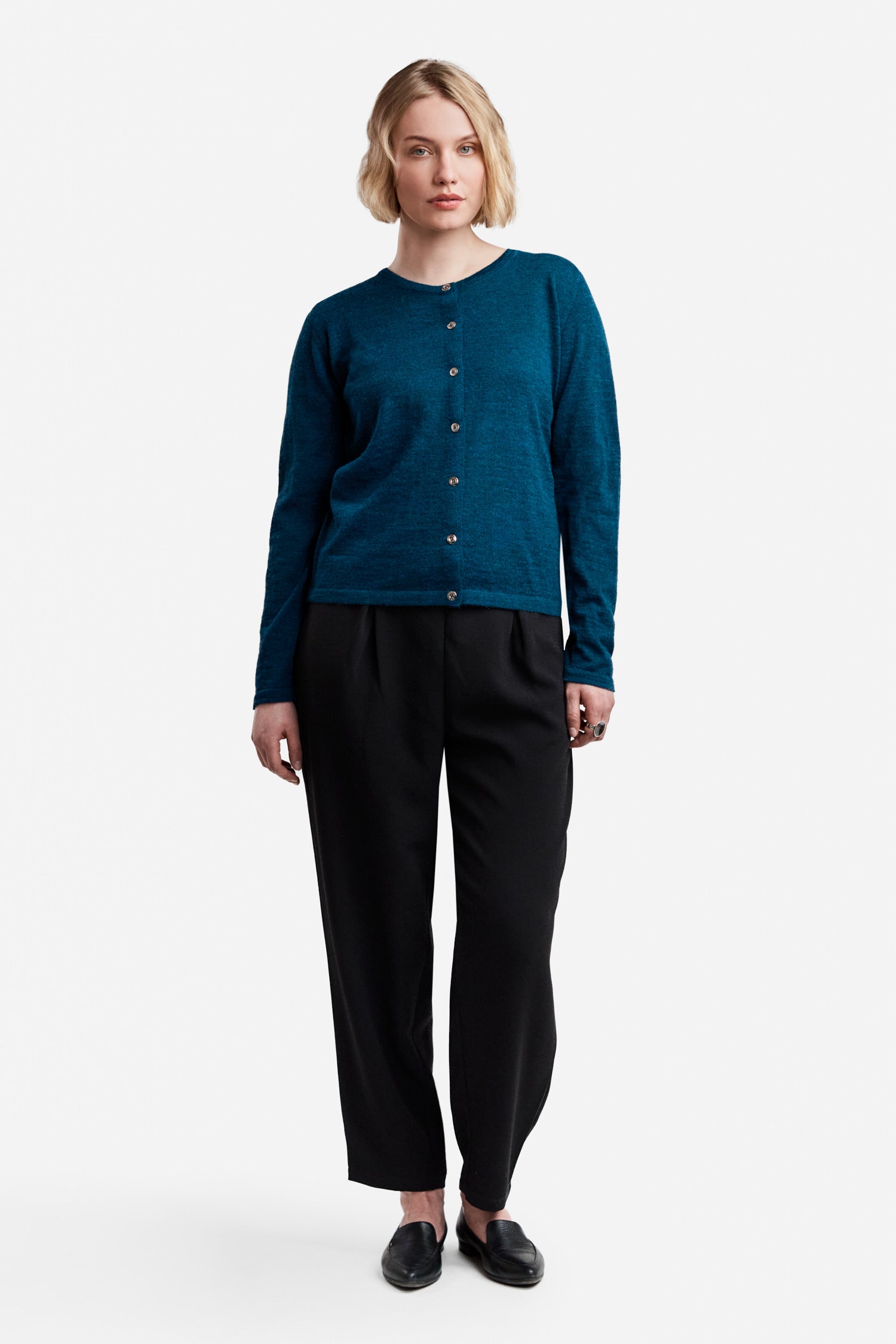 SERENE cardigan 2.0, petrol