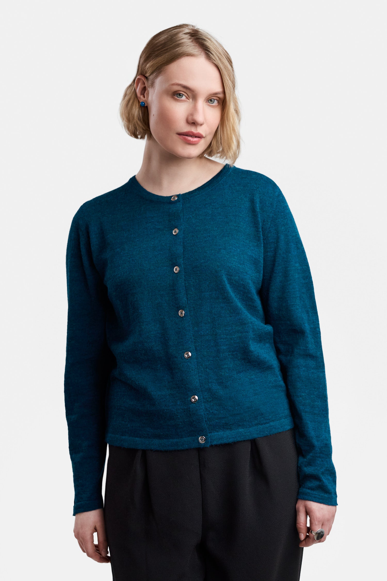 SERENE cardigan 2.0, petrol