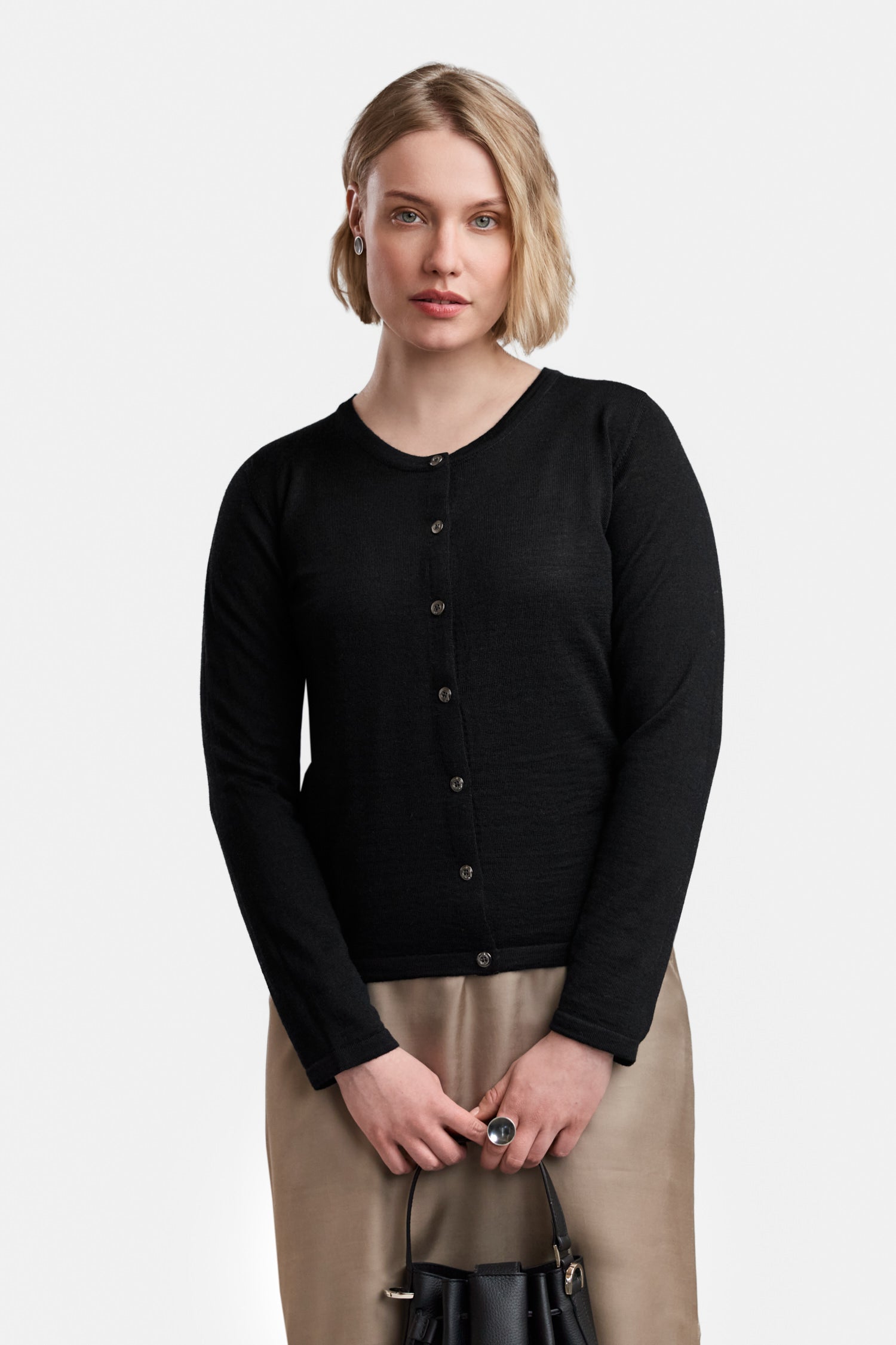 SERENE cardigan 2.0, black