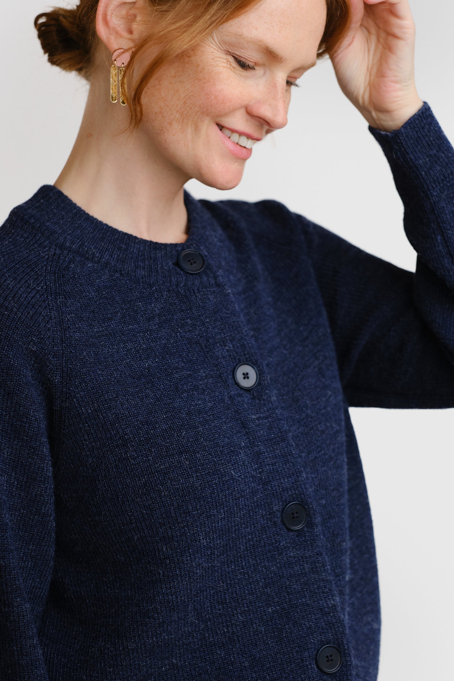 Soon Cardigan Indigo