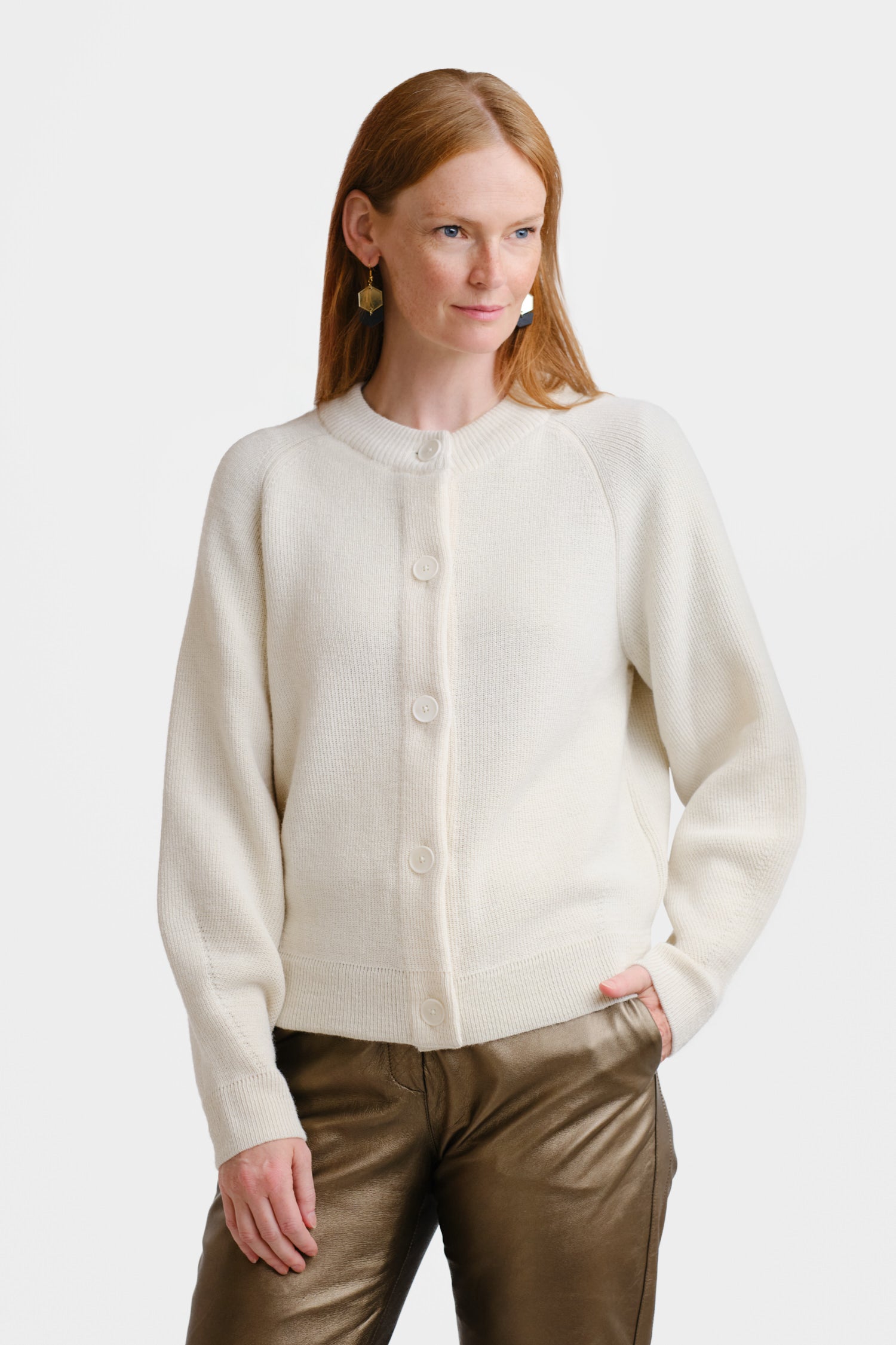 Soon Cardigan Off White