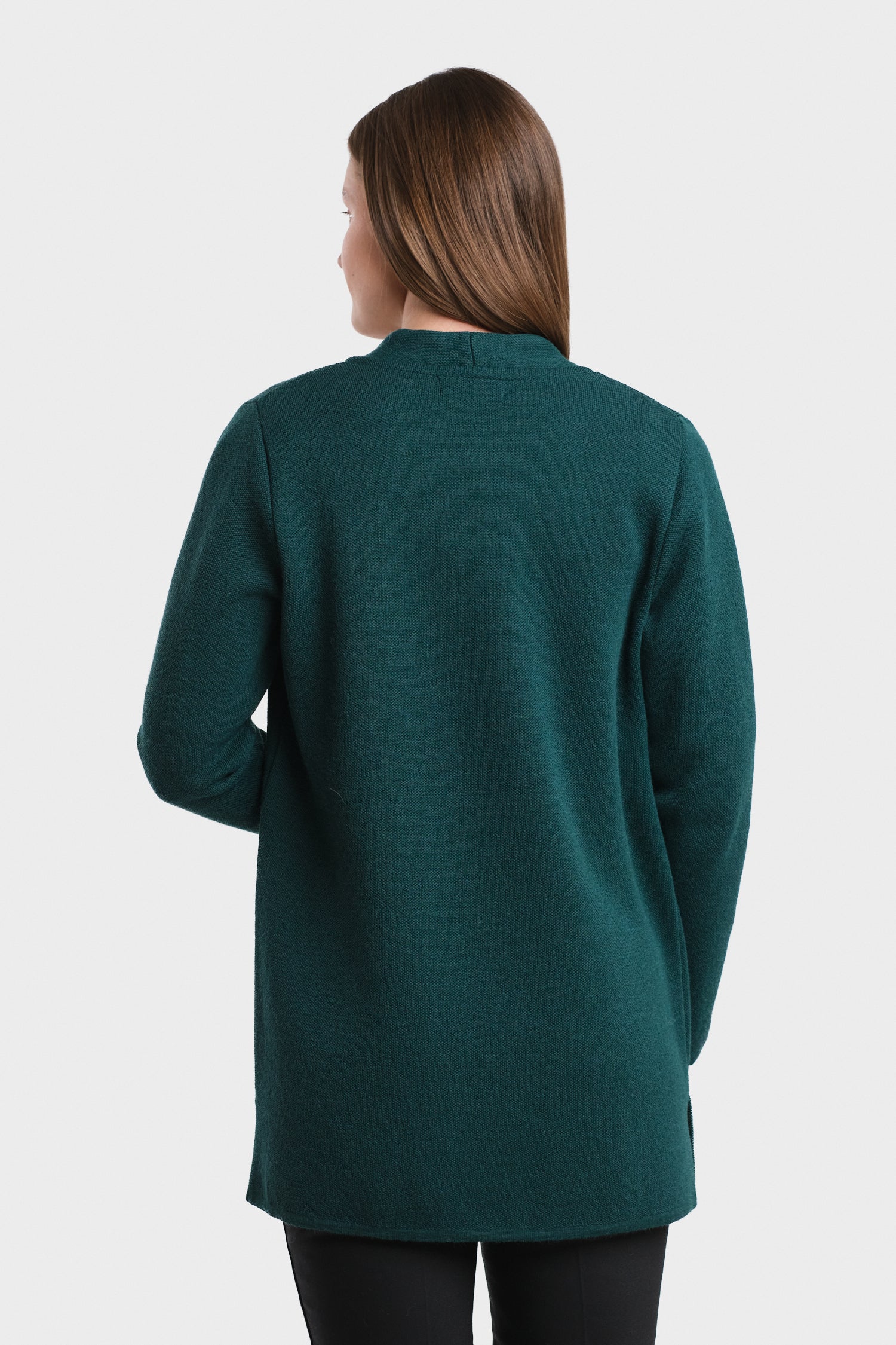Woods Cardigan Dark Teal
