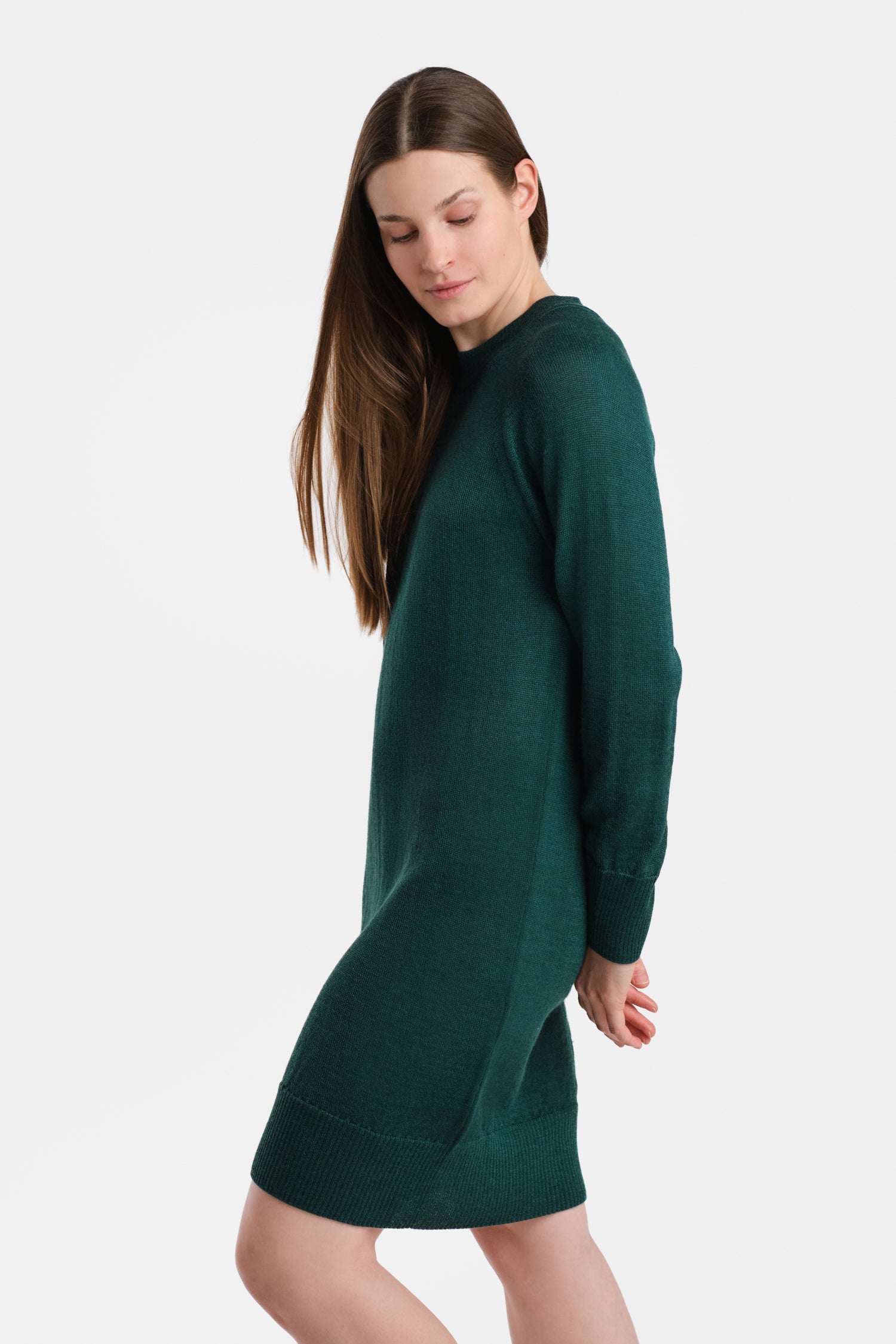 Shine Dress Dark Teal
