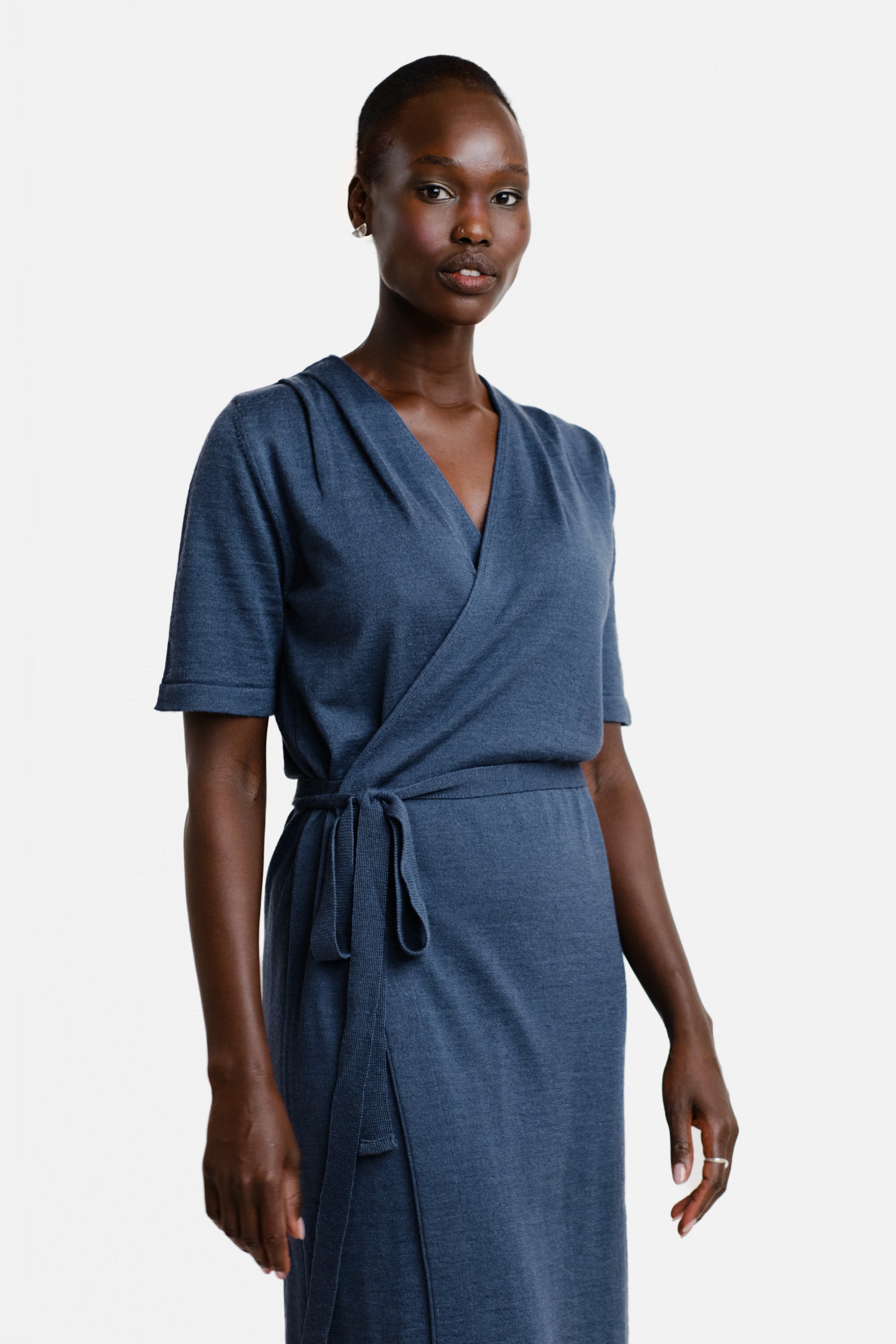 Twine Dress Denimblue_32741