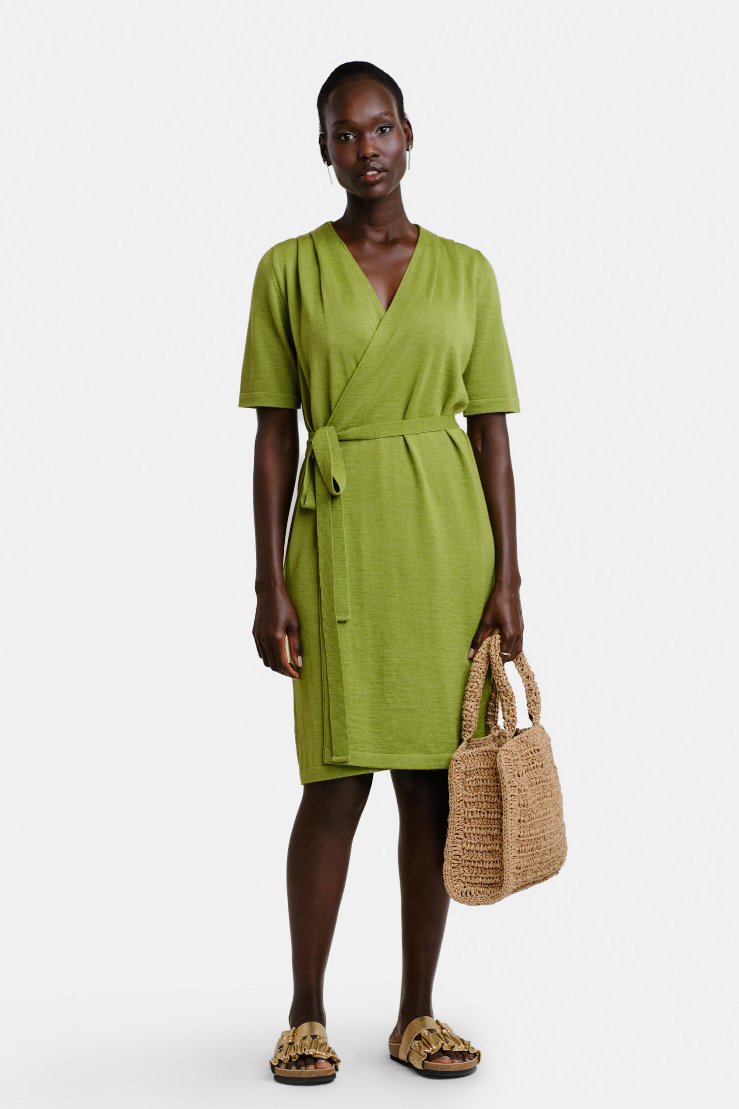 Twine Dress Lime_32749