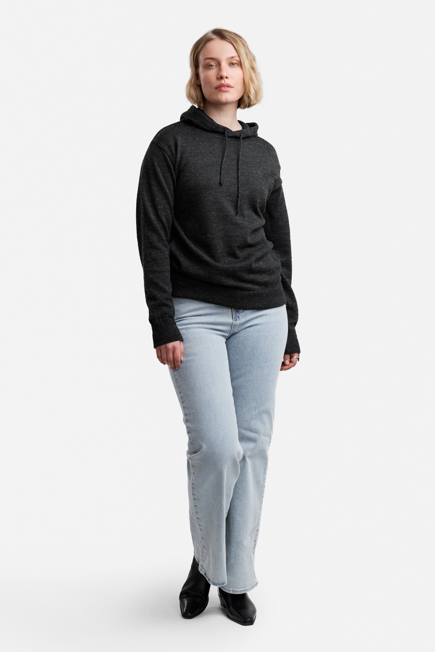 HOODIE pullover, charcoal